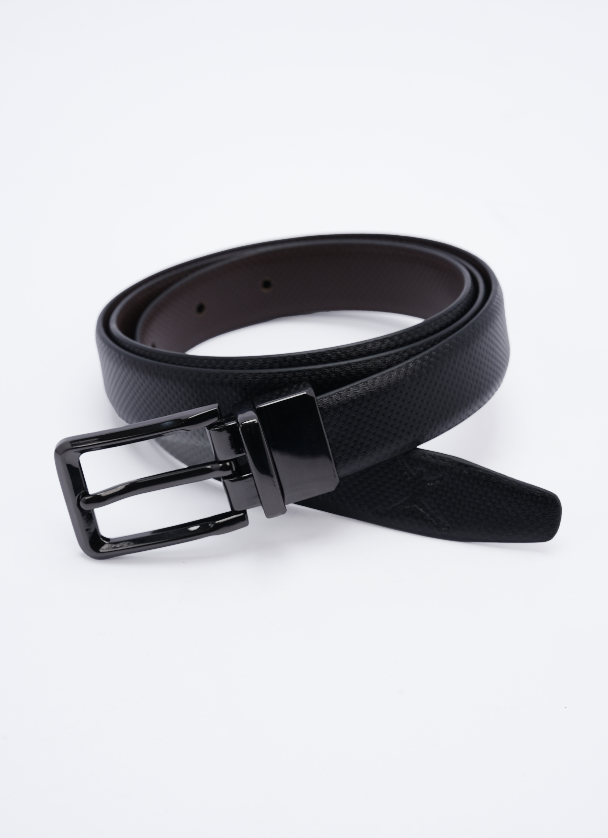 Ladies Formal Standard Lock Belt - Black | Coffee Brown