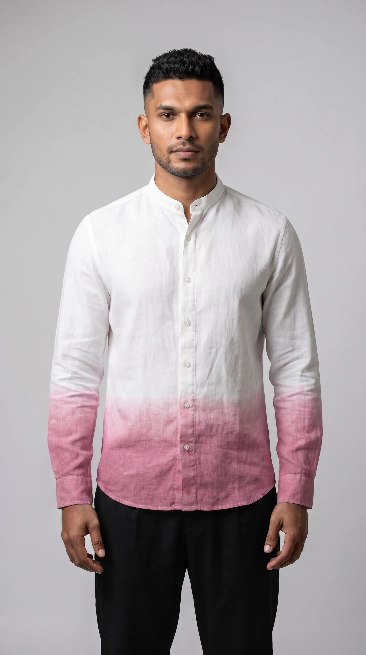 Slim Fit Printed Omri L/S Shirt