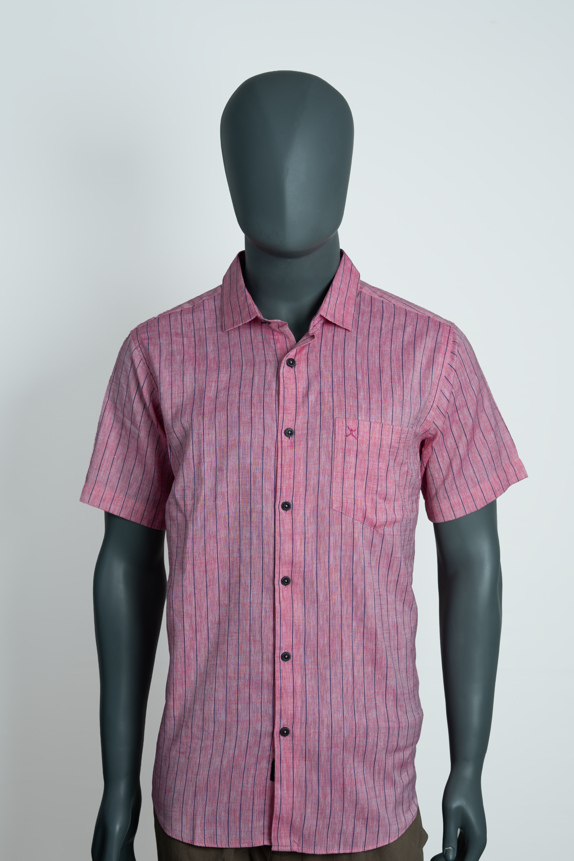 Slim Fit Stripe Shirt - S/S