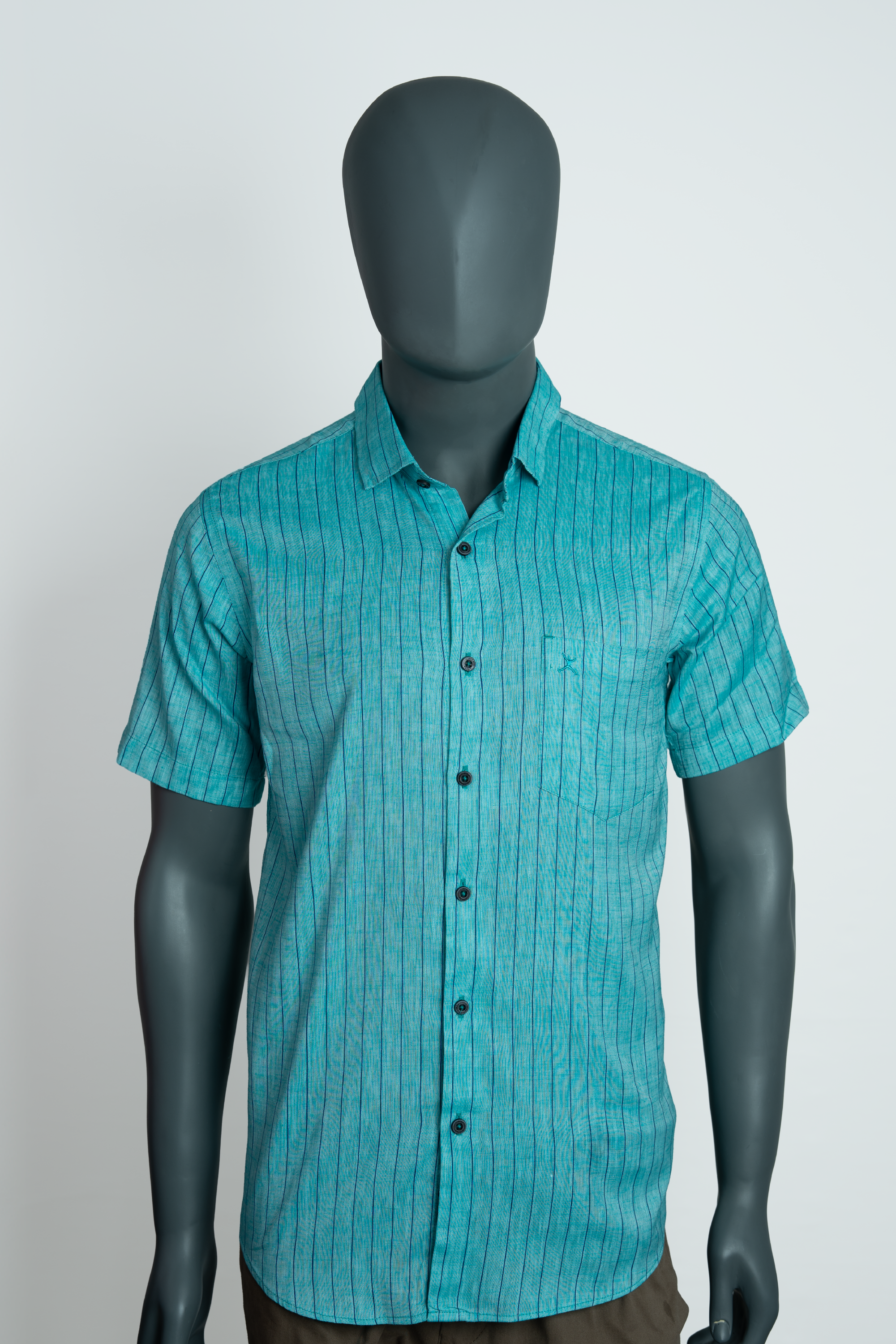 Slim Fit Stripe Shirt - S/S