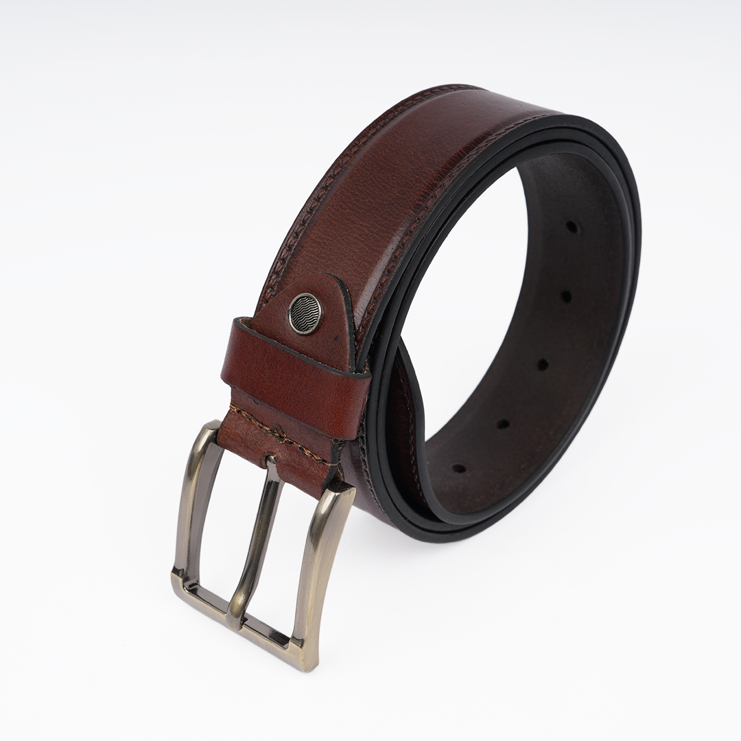 Italian Leather Gents Casual Belt