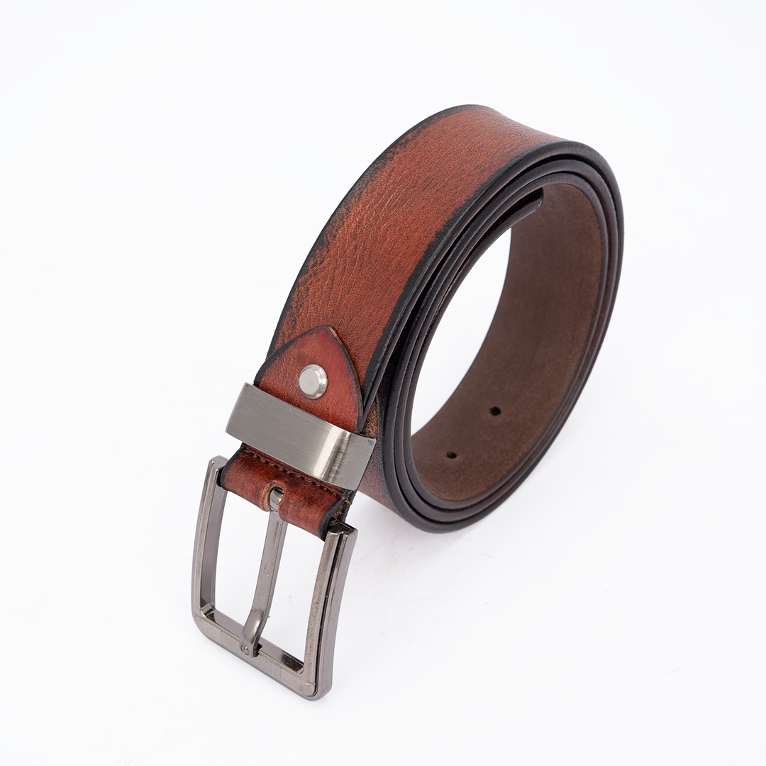 Italian Leather Gents Casual Belt