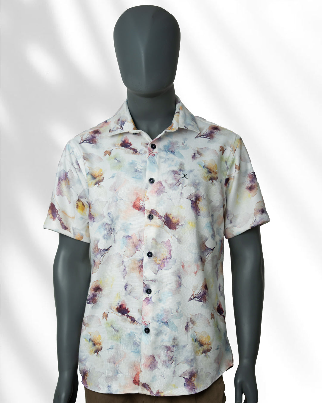 Slim Fit Printed Shirt - S/S