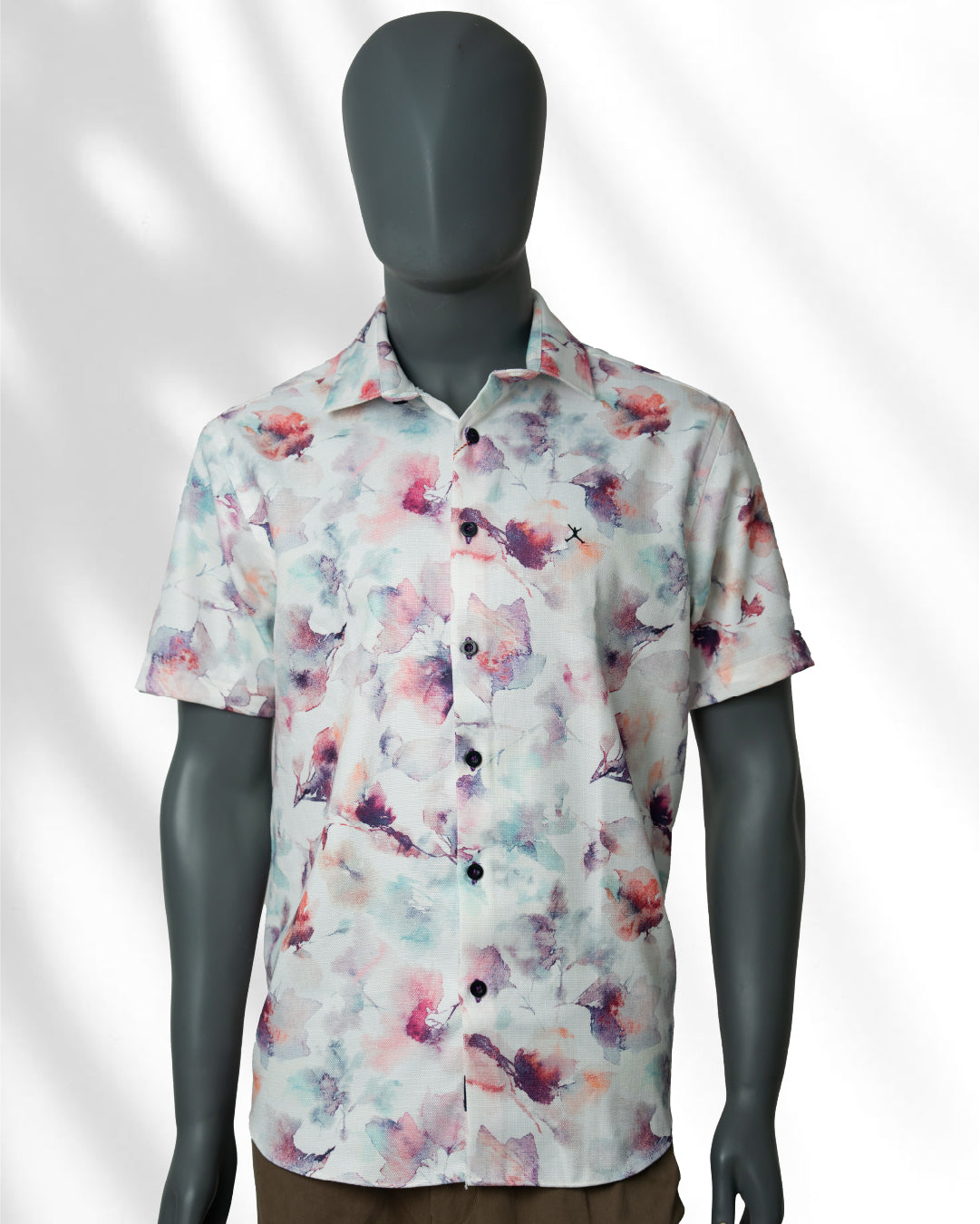 Slim Fit Printed Shirt - S/S