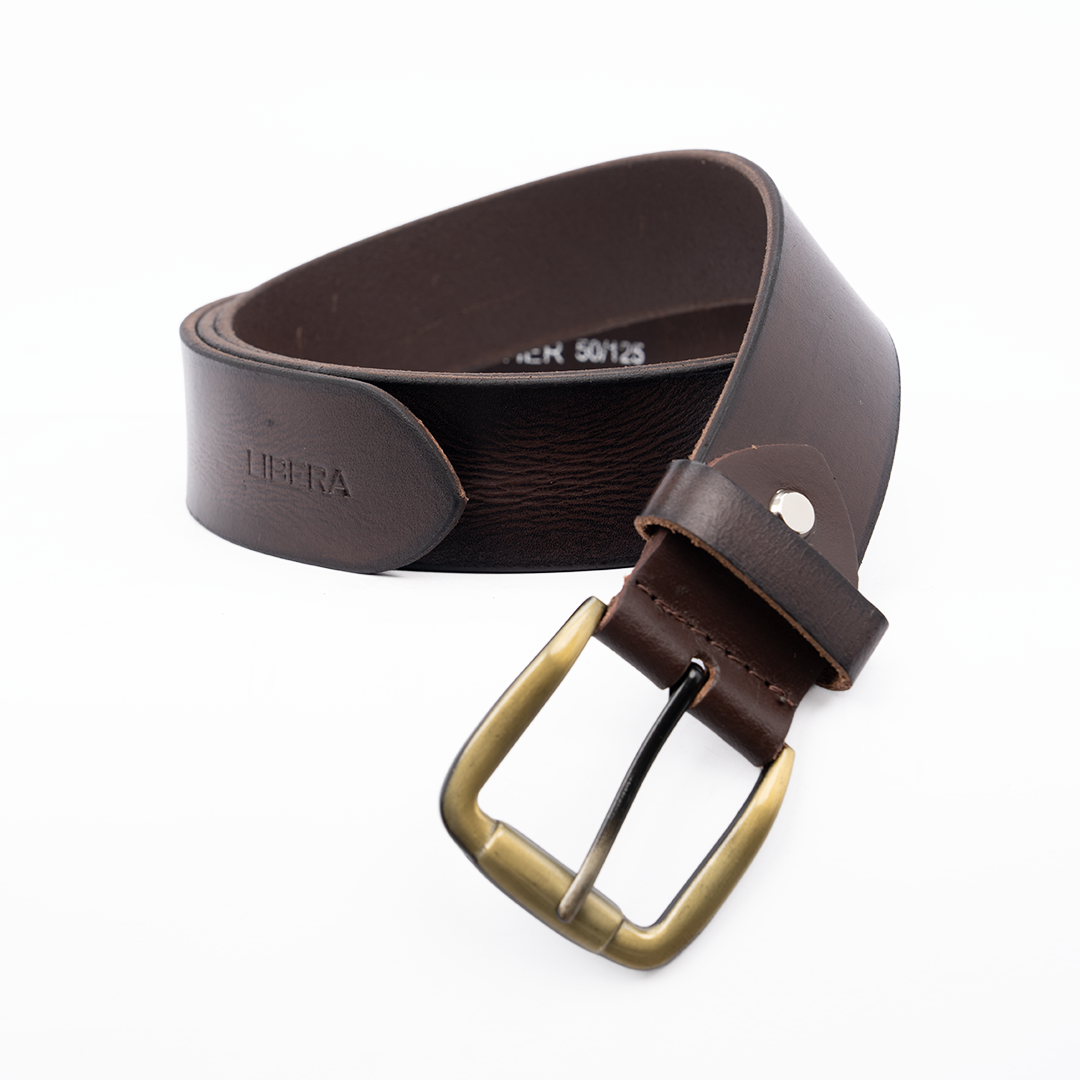Italian Leather Gents Casual Belt