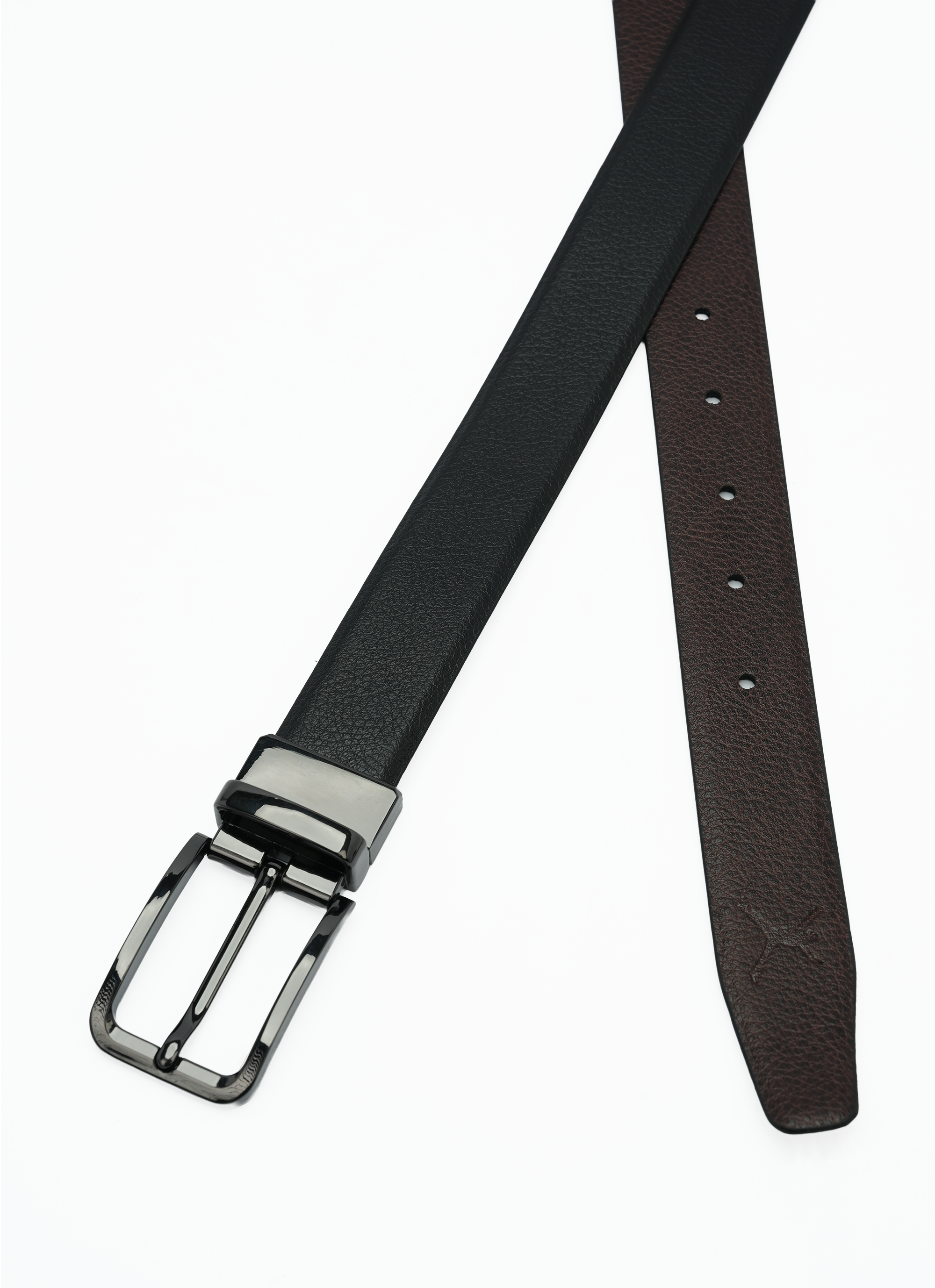 Ladies Formal Standard Lock Belt - Black | Coffee Brown