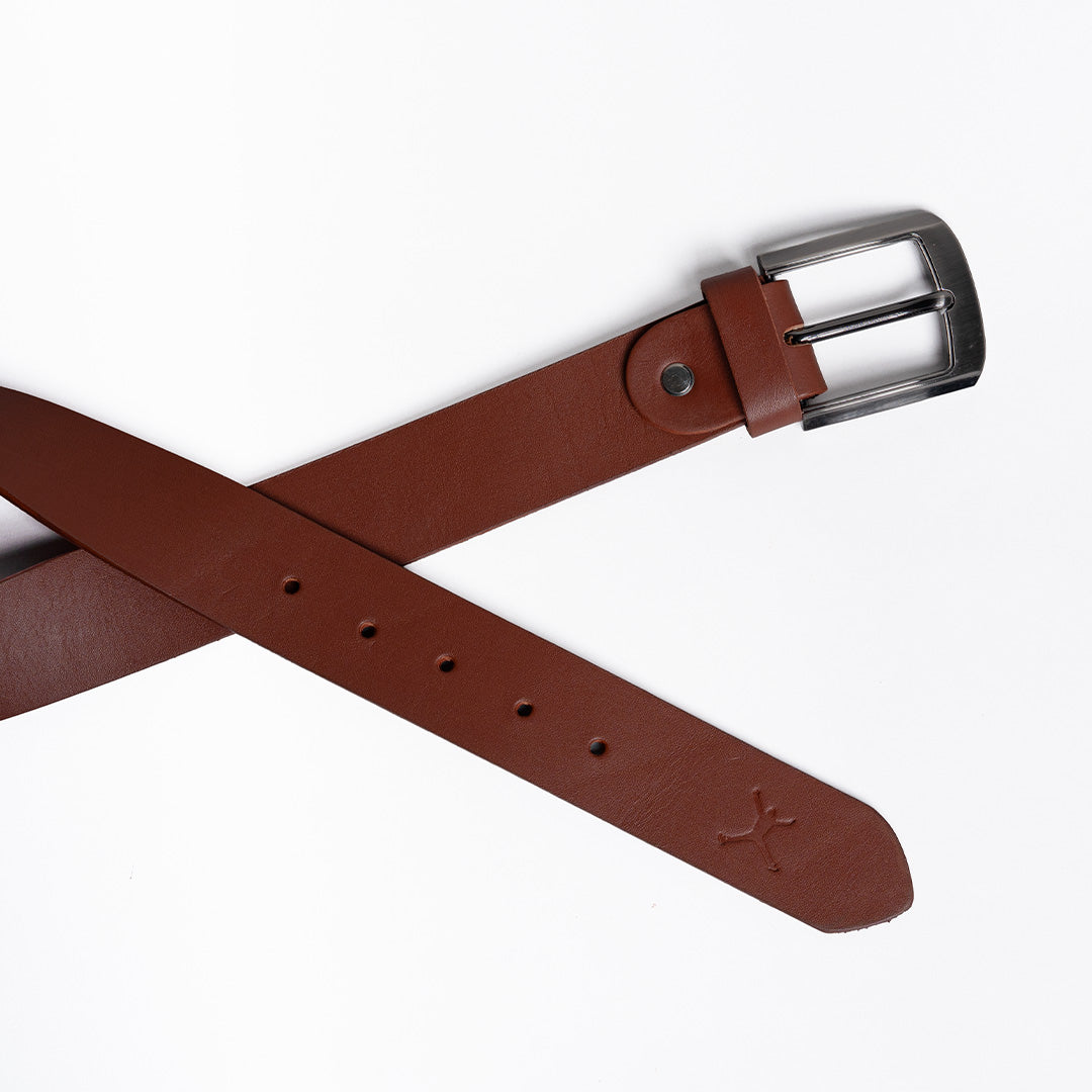 Gents Casual Leather Belt - Tan