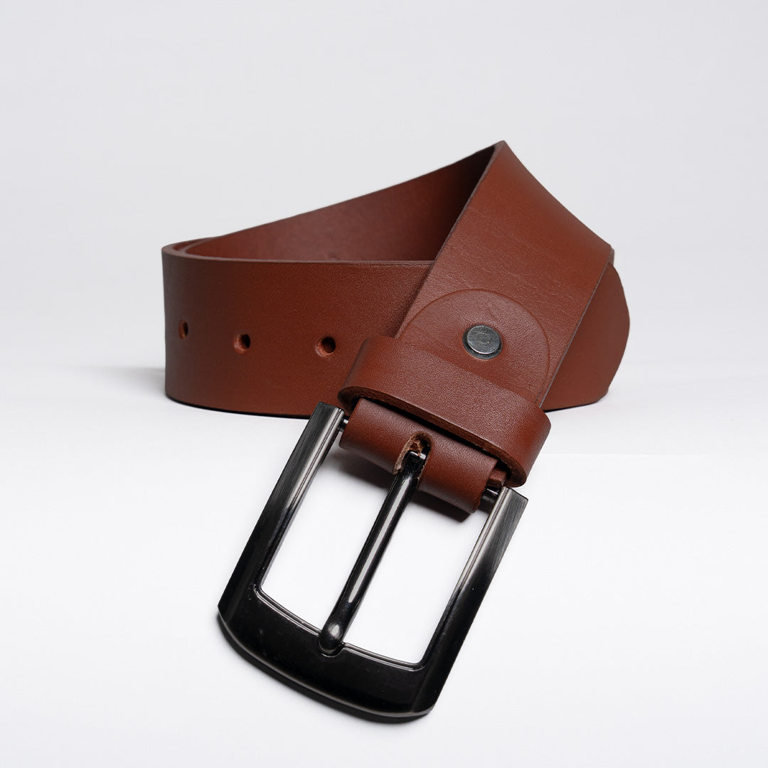 Gents Casual Leather Belt - Tan