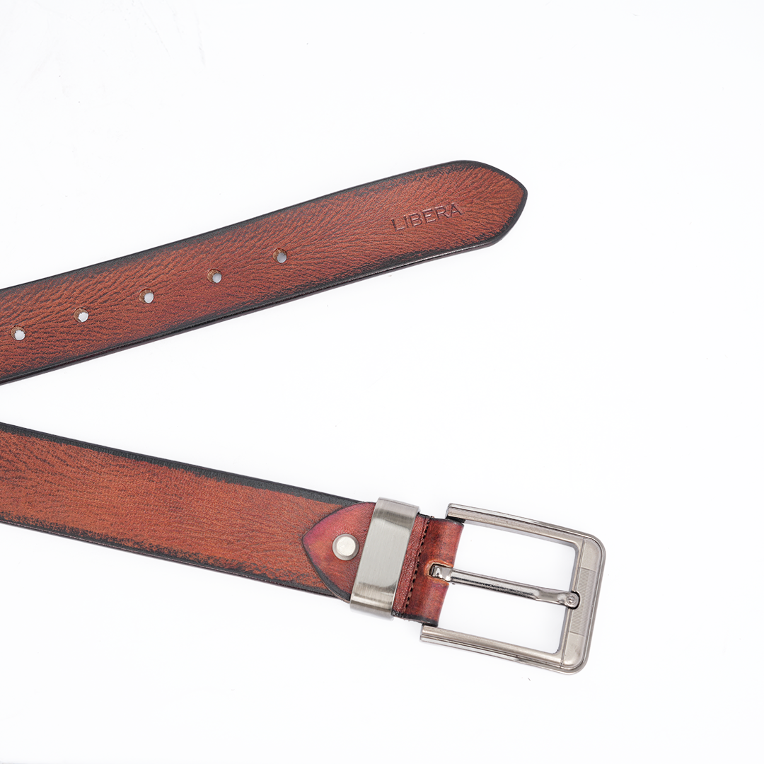 Italian Leather Gents Casual Belt