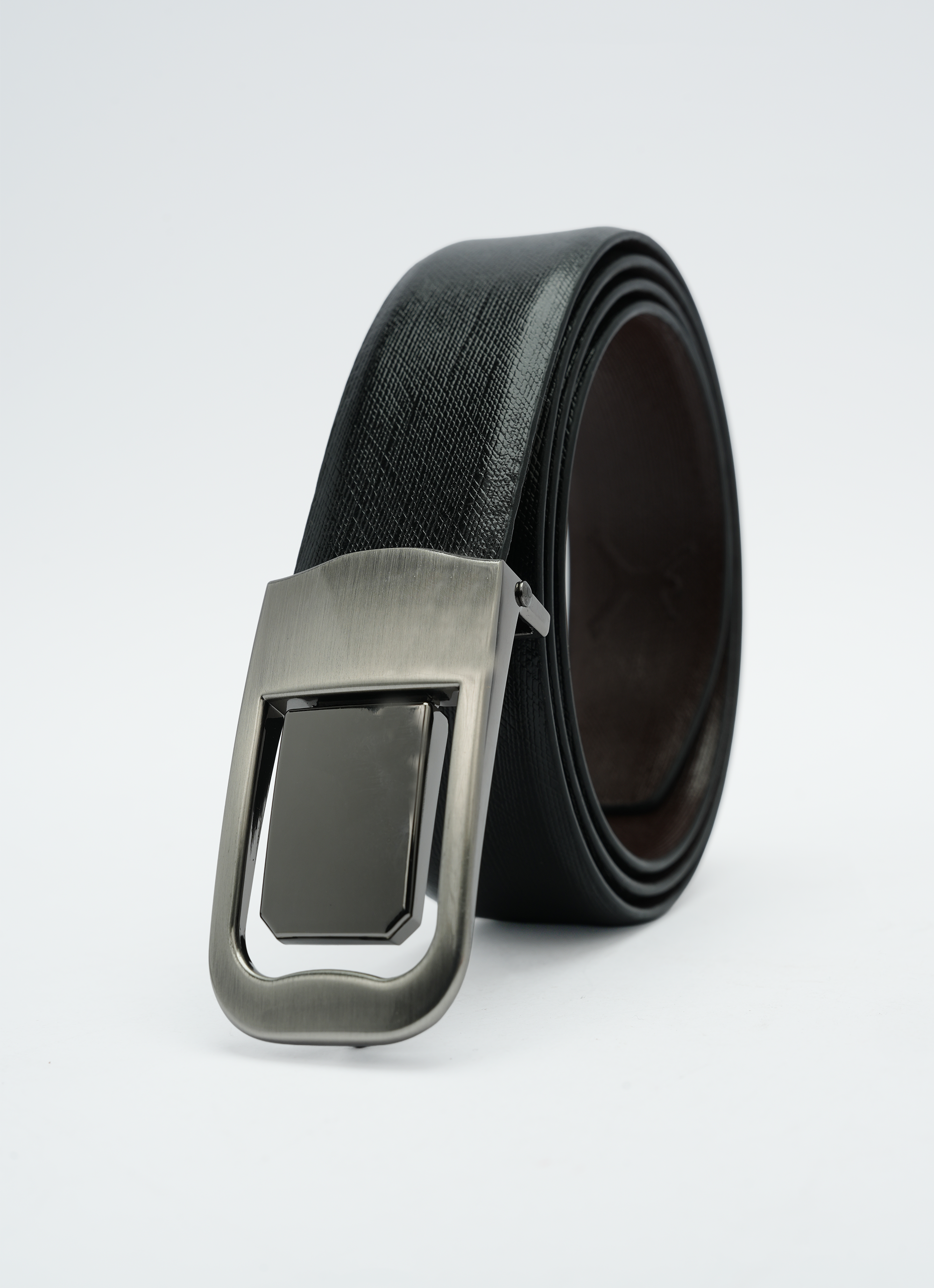 Ladies Formal Pin Lock Belt - Black | Coffee Brown