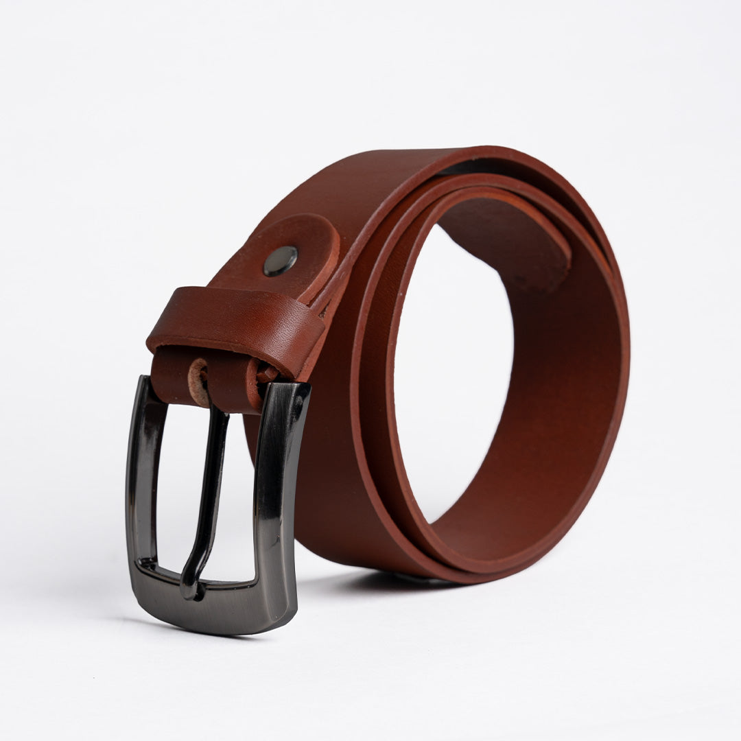 Gents Casual Leather Belt - Tan