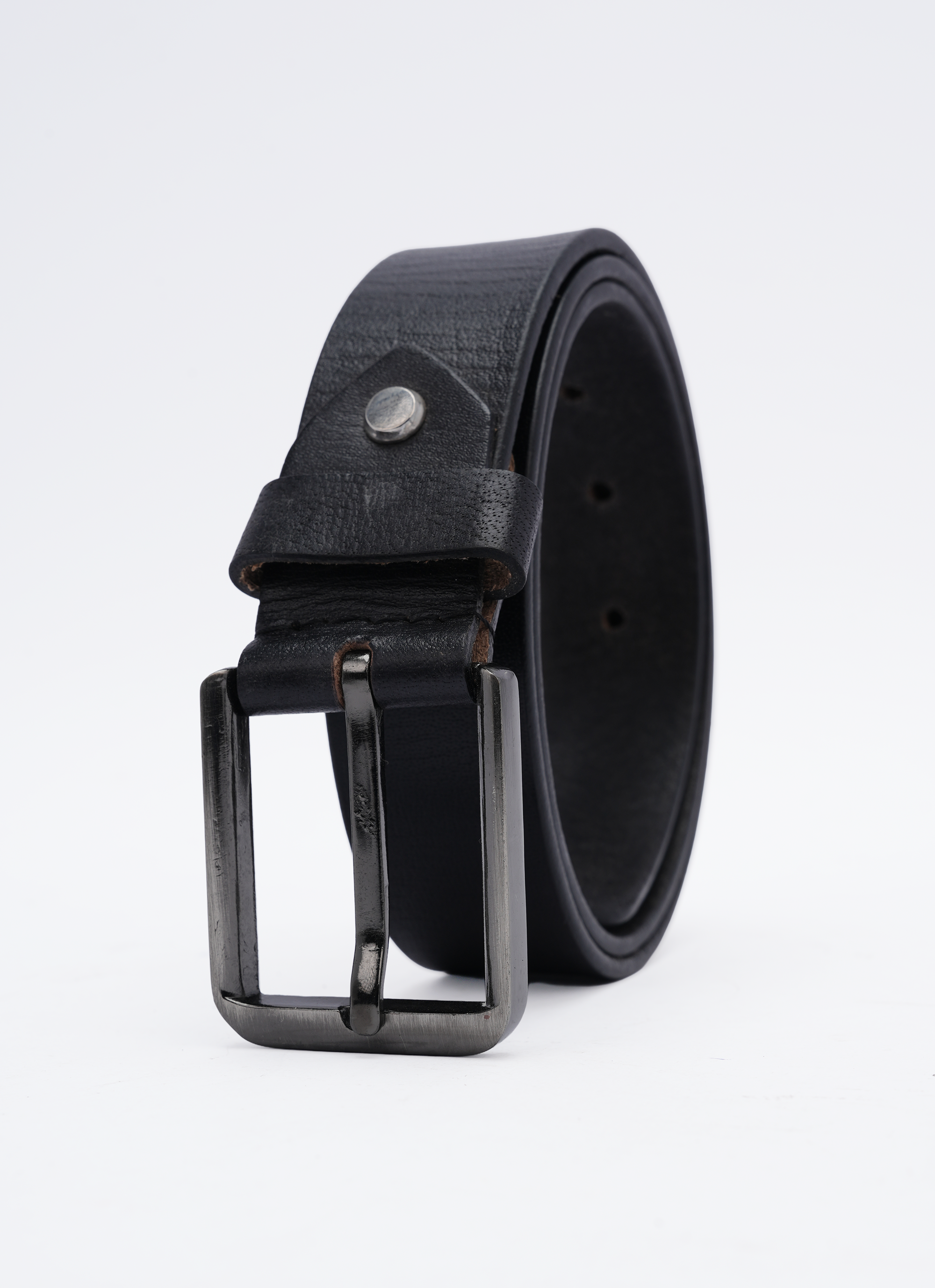Ladies Casual Belt - Charcoal Black