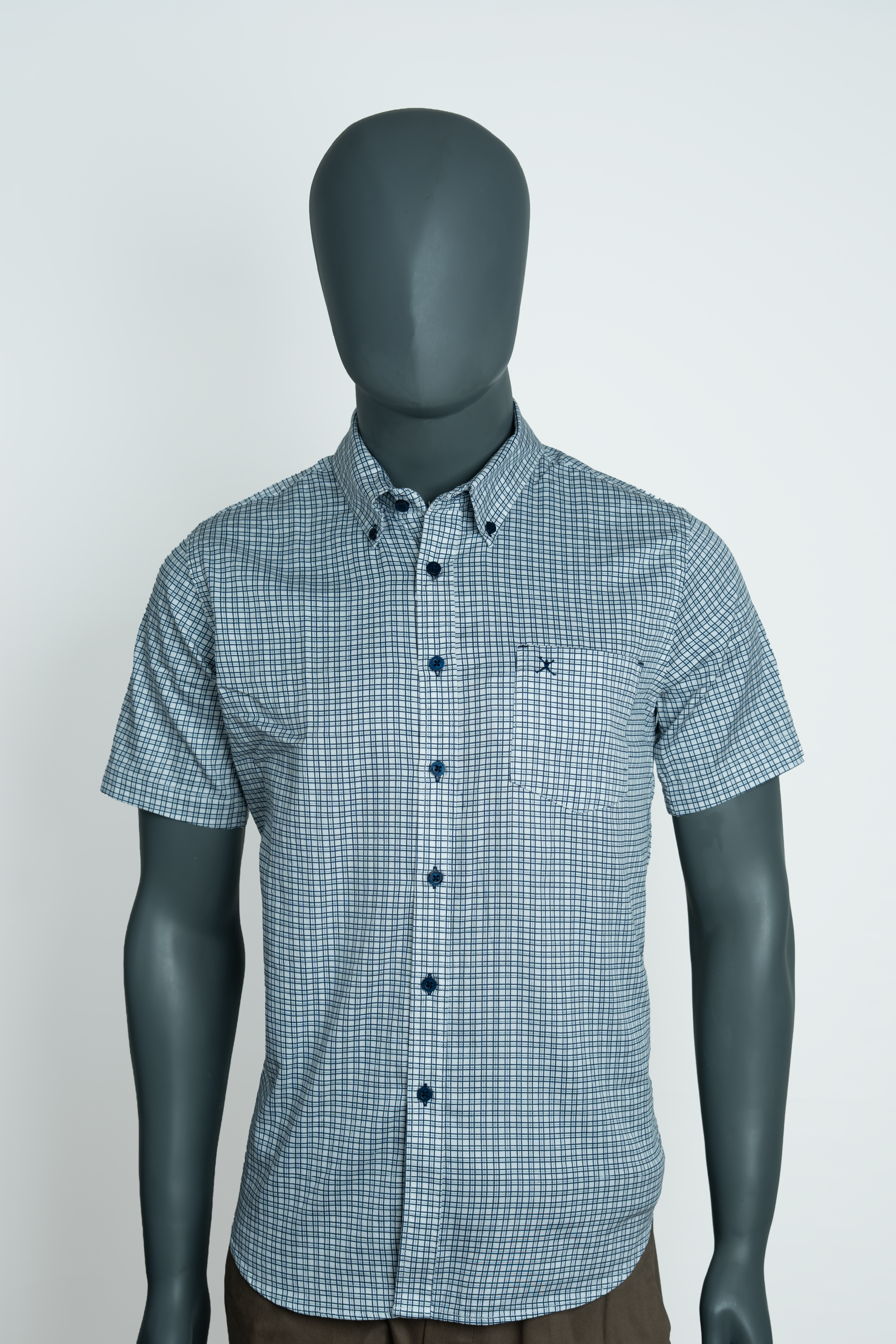 Slim Fit Check Shirt - S/S