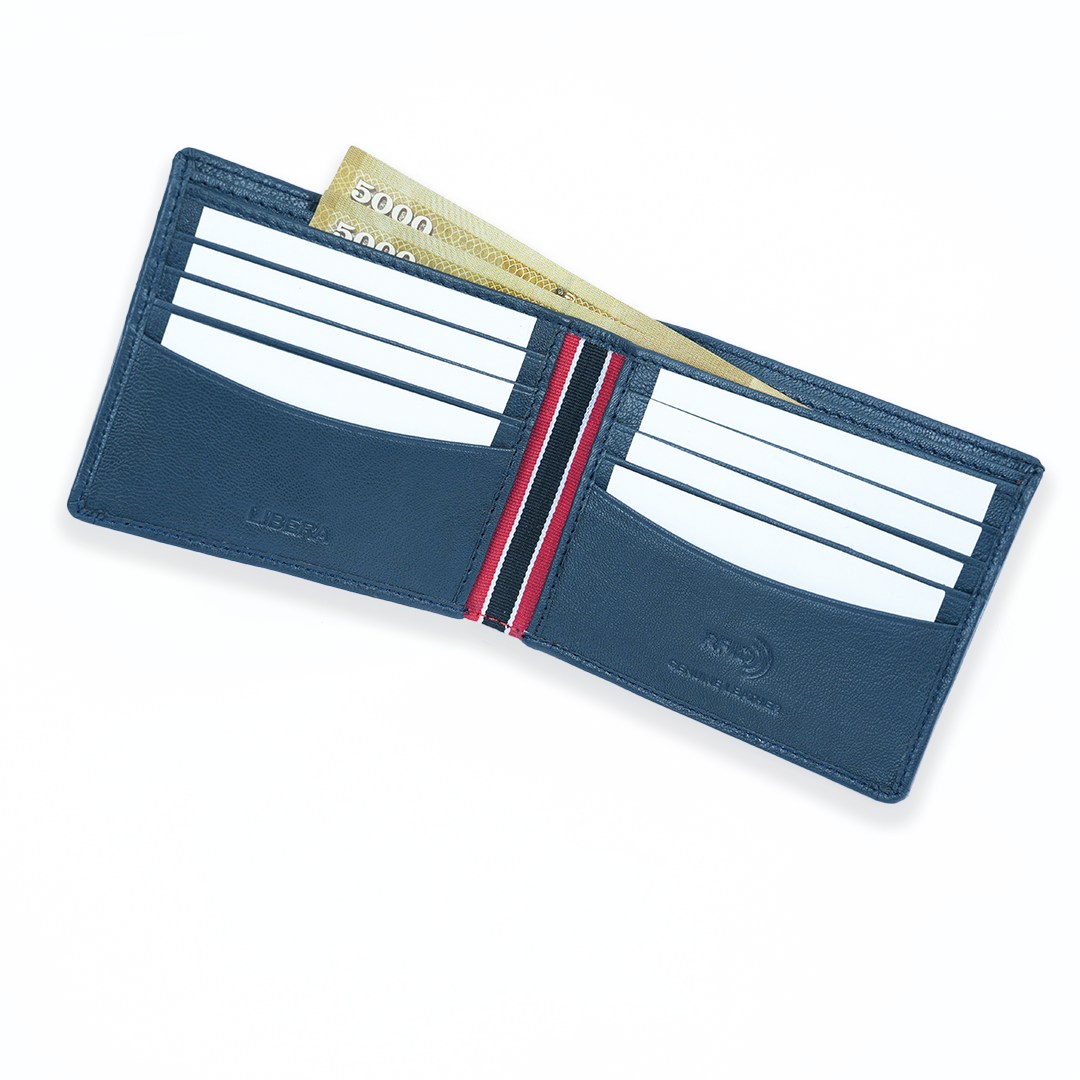 Genuine Leather RFID Stripe Edition Wallet