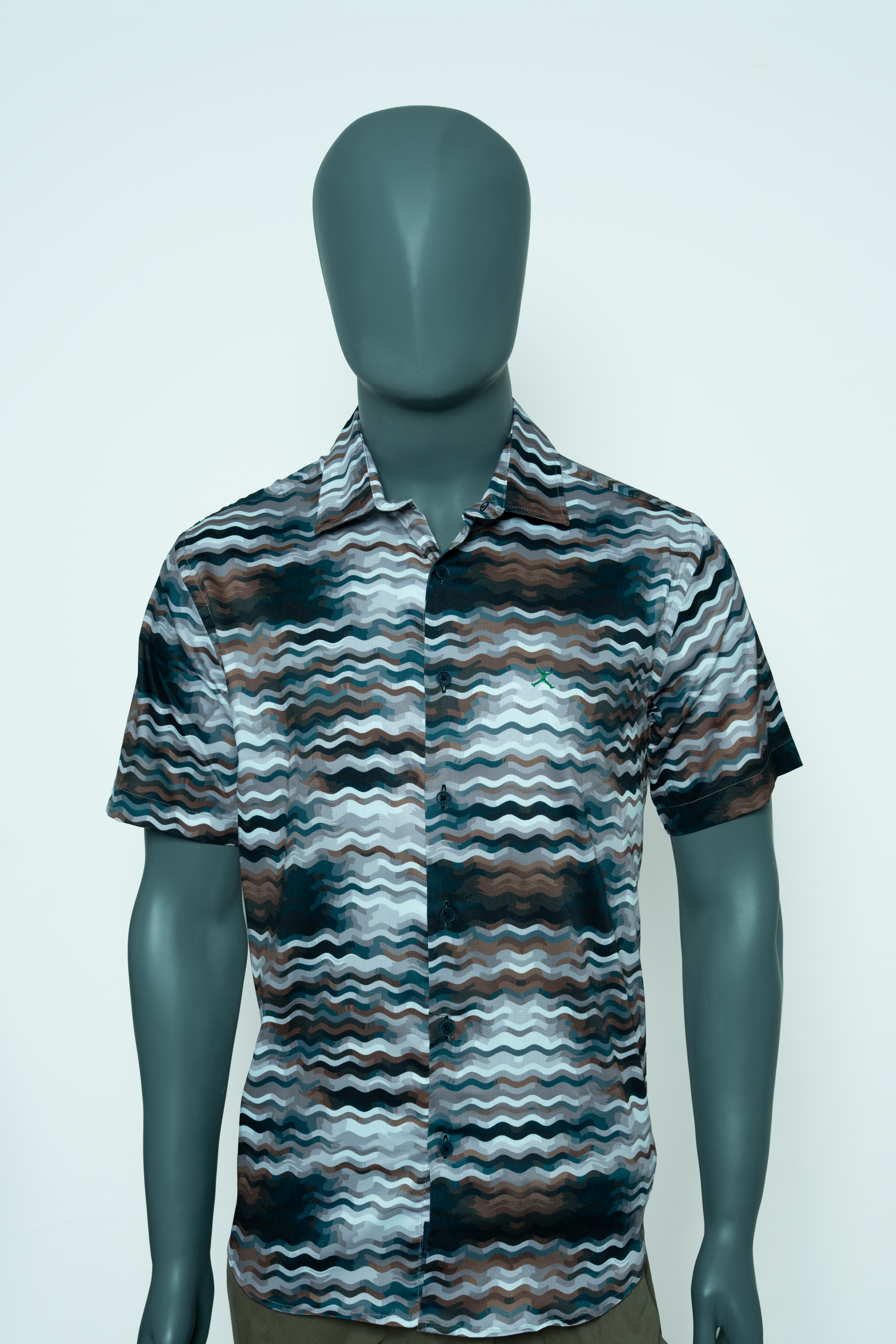 Slim Fit Printed Shirt S/S