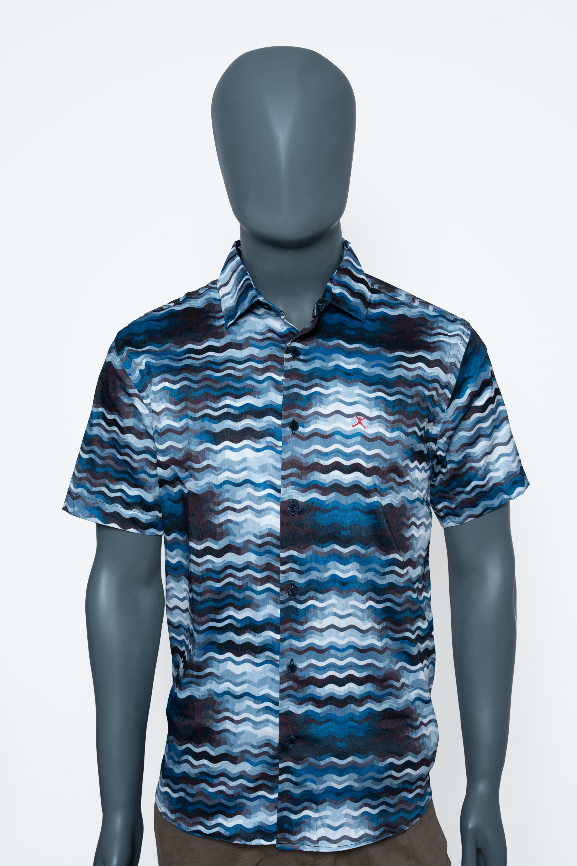 Slim Fit Printed Shirt S/S