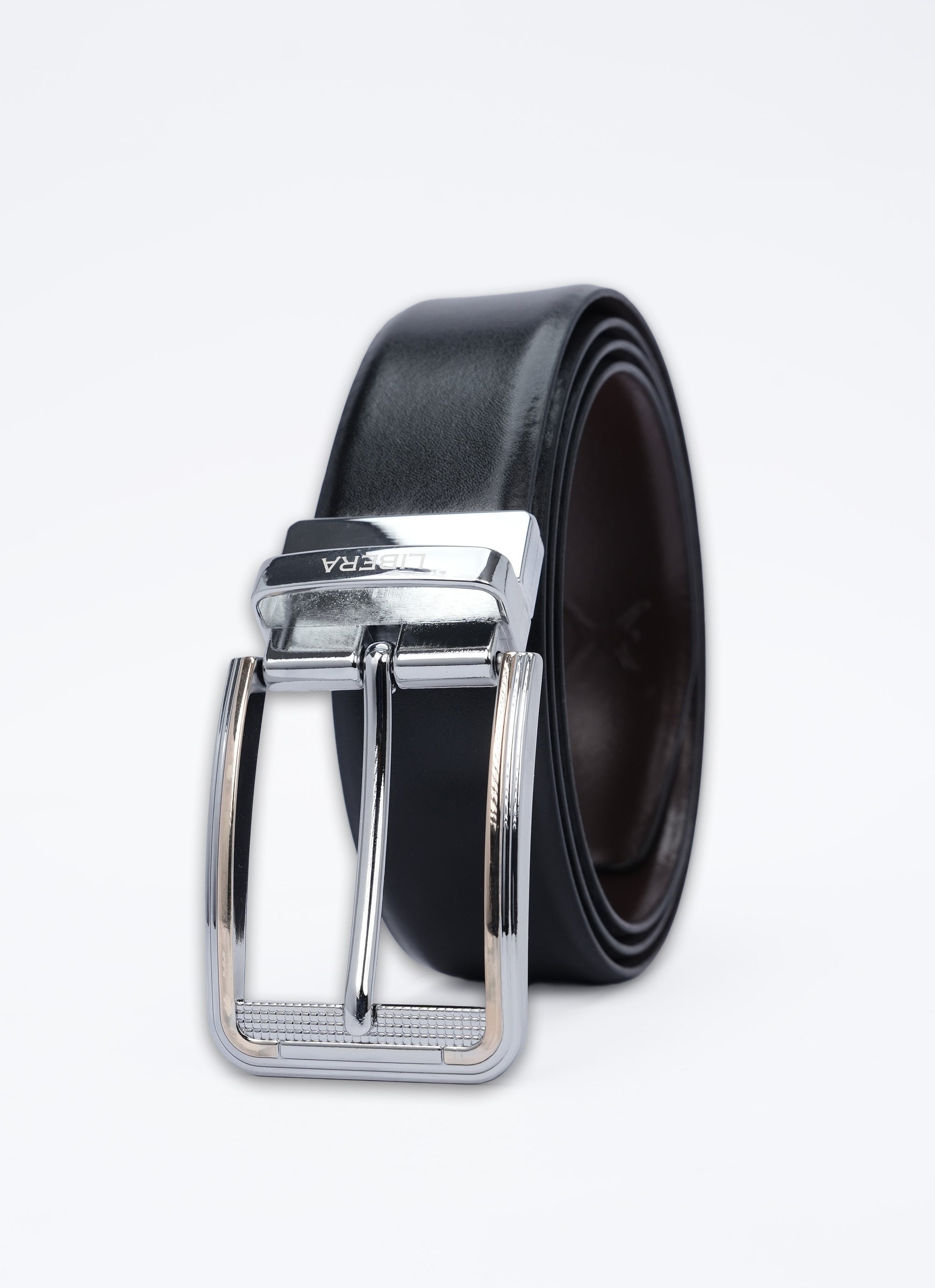 Reversible Standard Lock Belt - Black & Coffee Brown