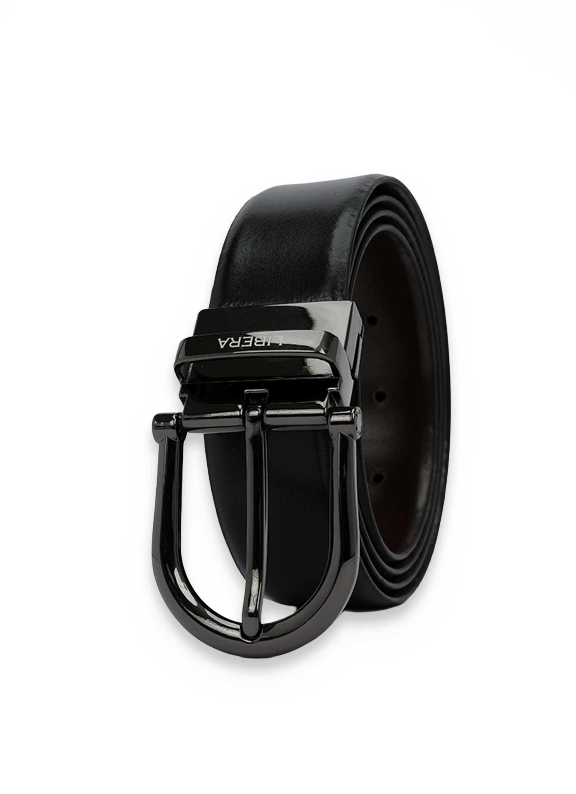 Reversible Standard Lock Belt - Black & Coffee Brown