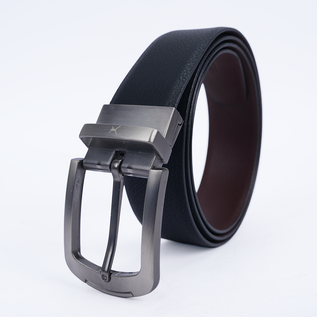 Genuine Leather Reversible Standard Lock Belt - Black | Brown