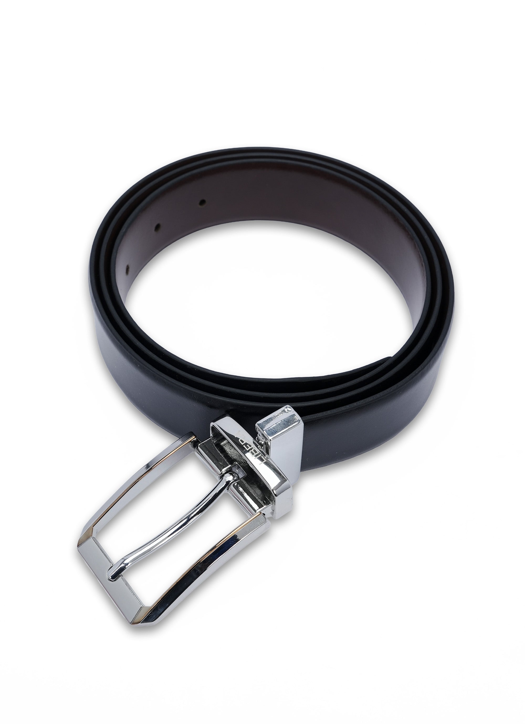Reversible Standard Lock Belt - Black & Coffee Brown