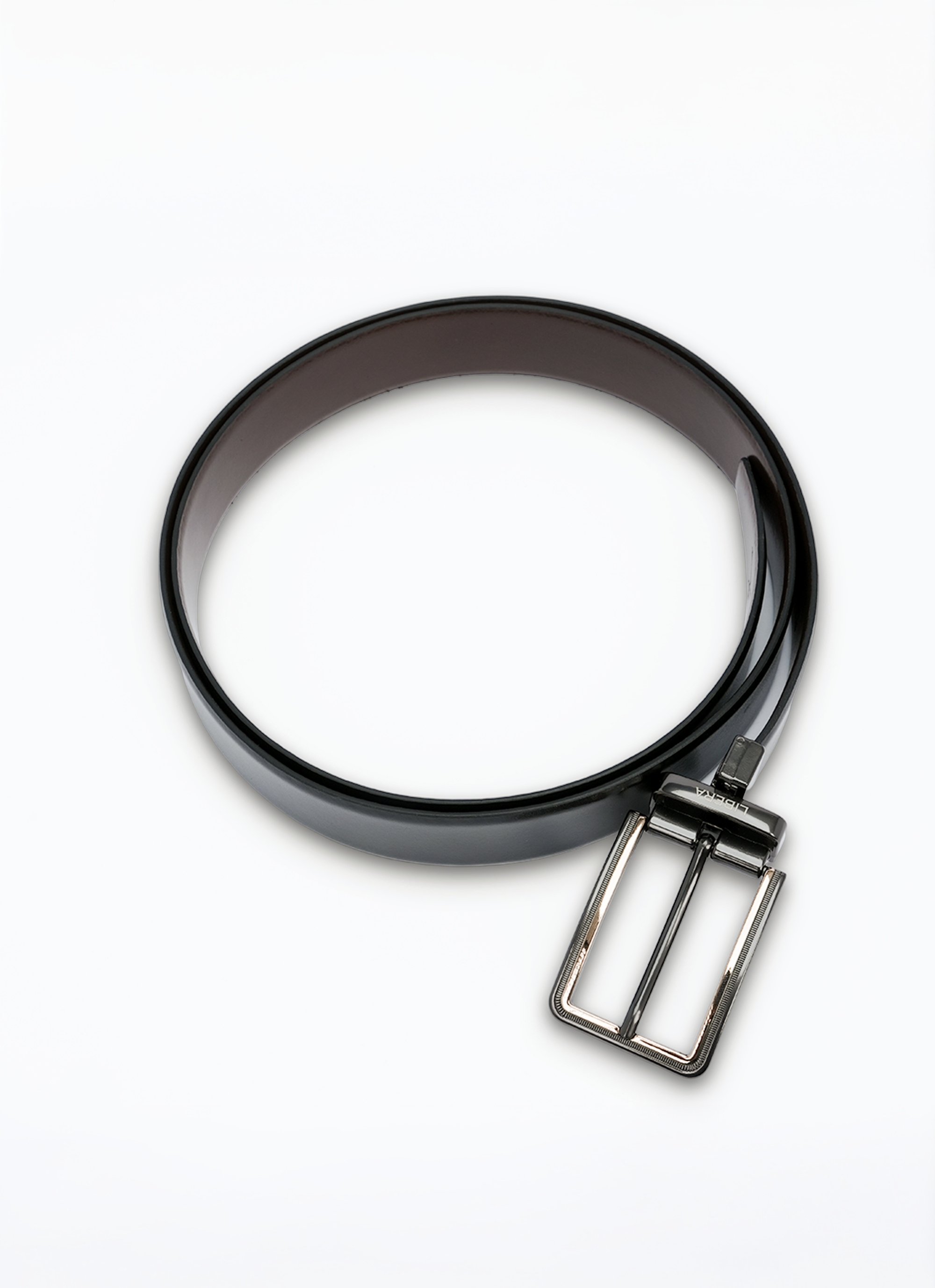 Reversible Standard Lock Belt - Black & Coffee Brown