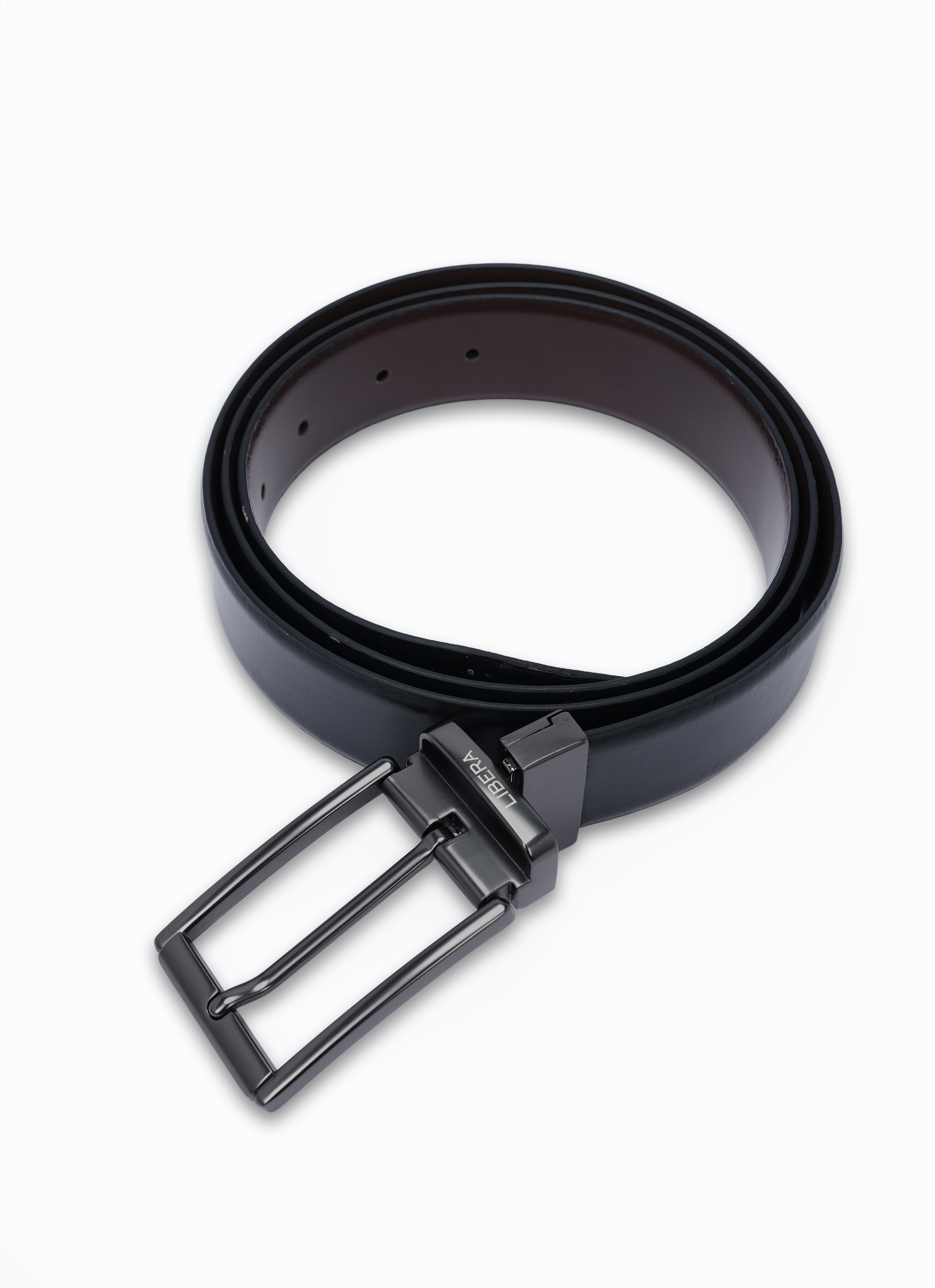 Reversible Standard Lock Belt - Black & Coffee Brown