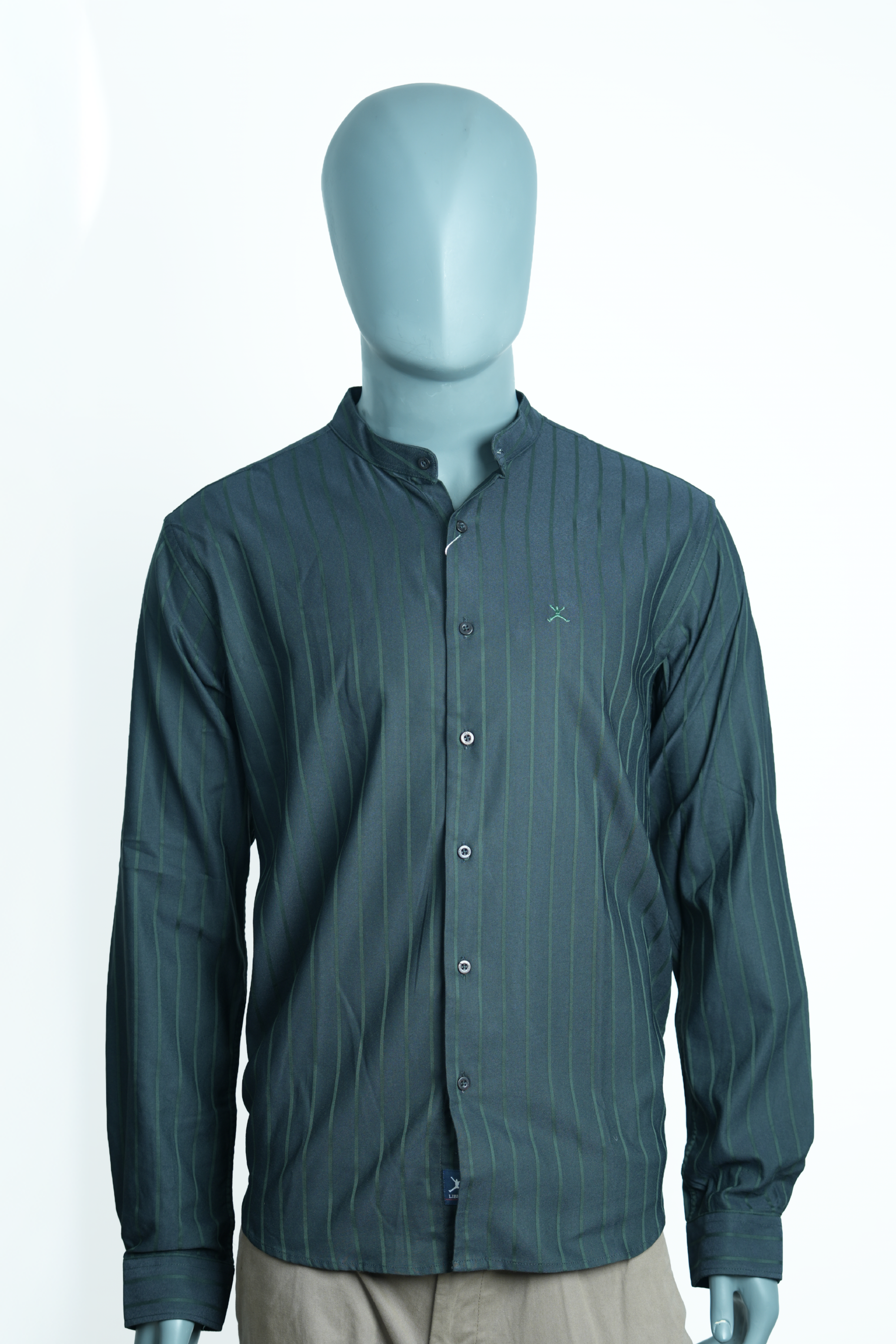Slim Fit Stripe L/S Shirt