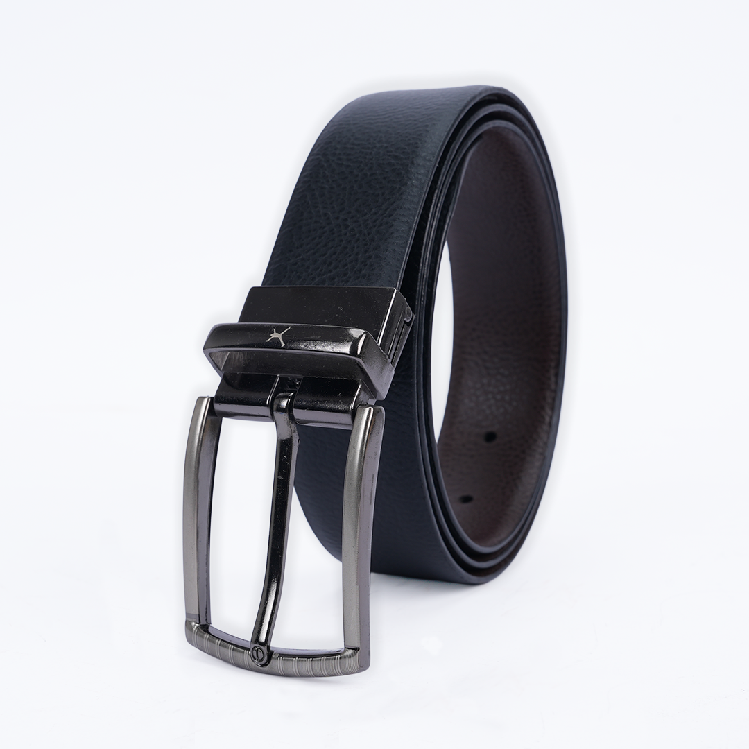Genuine Leather Reversible Standard Lock Belt - Black | Coffee Brown