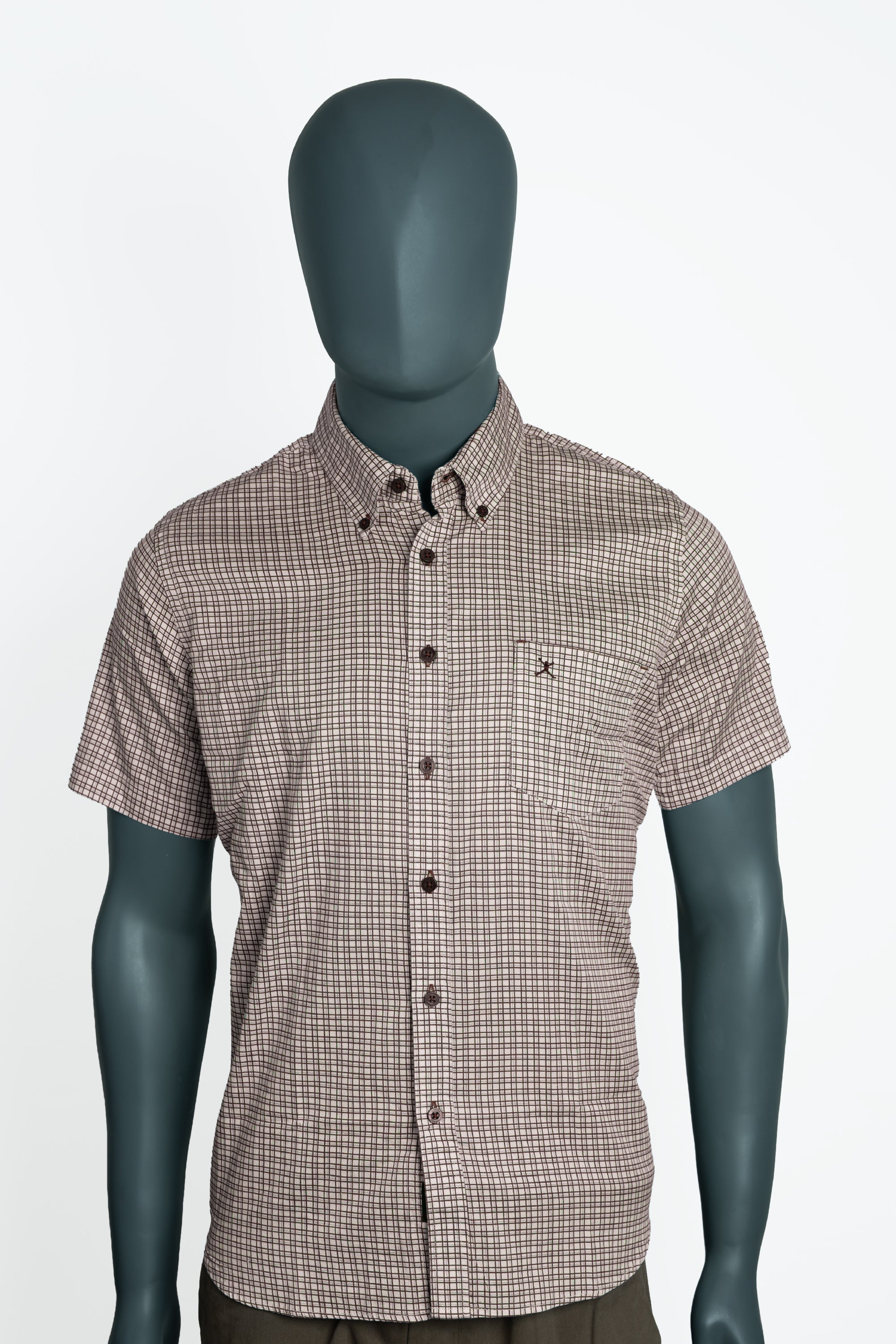 Slim Fit Check Shirt - S/S