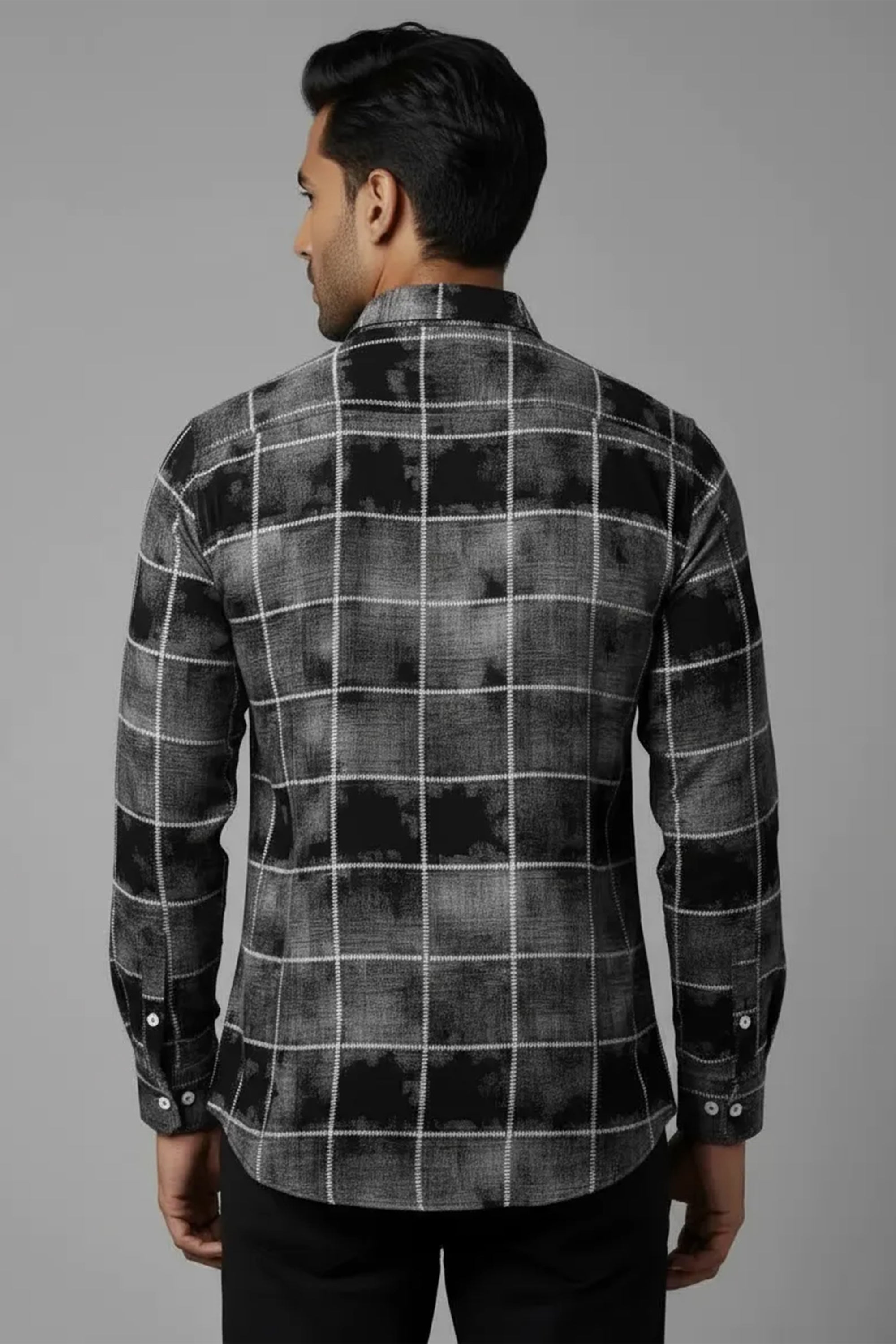Slim Fit Printed L/S Shirt