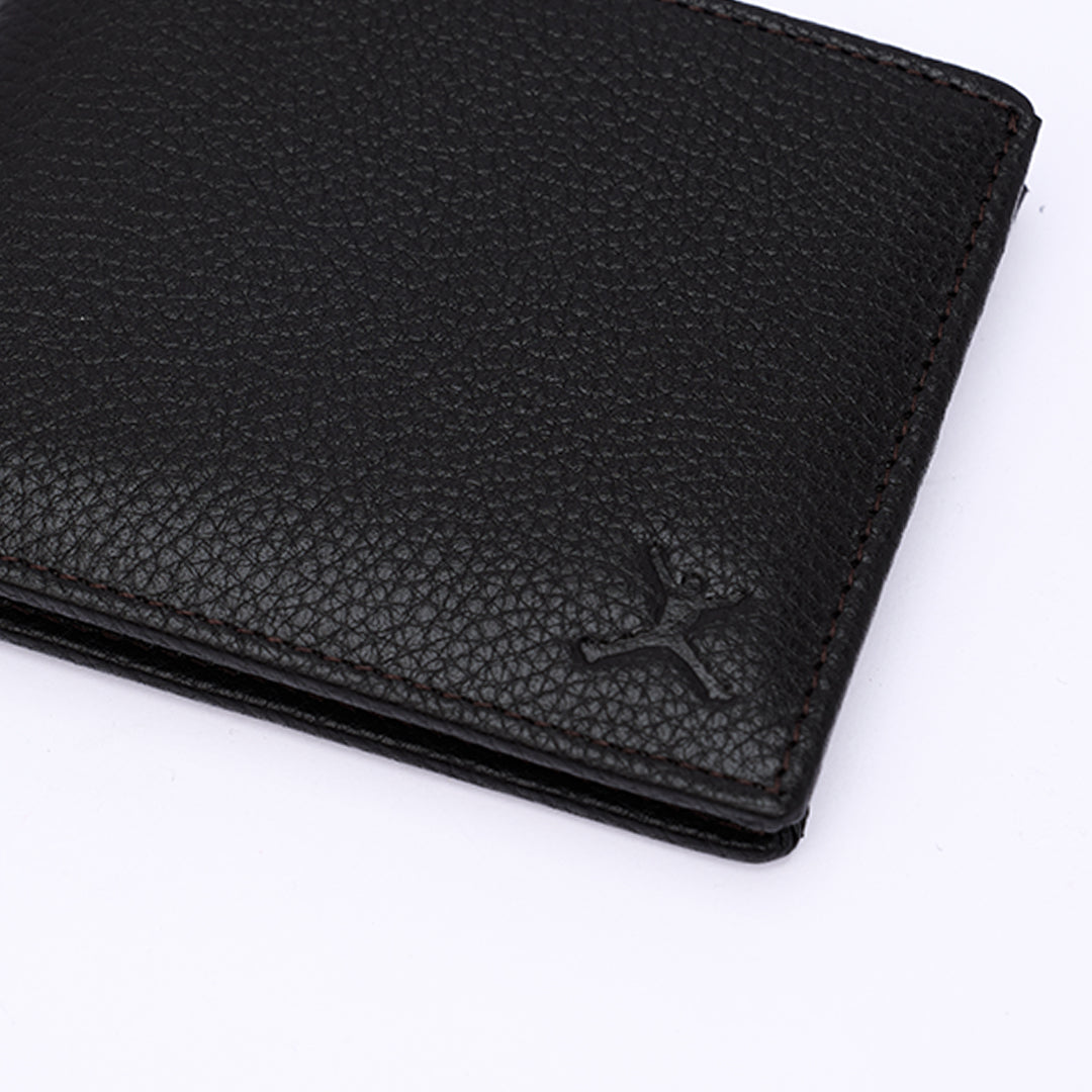 Genuine Leather RFID Wallet - Coffee Brown