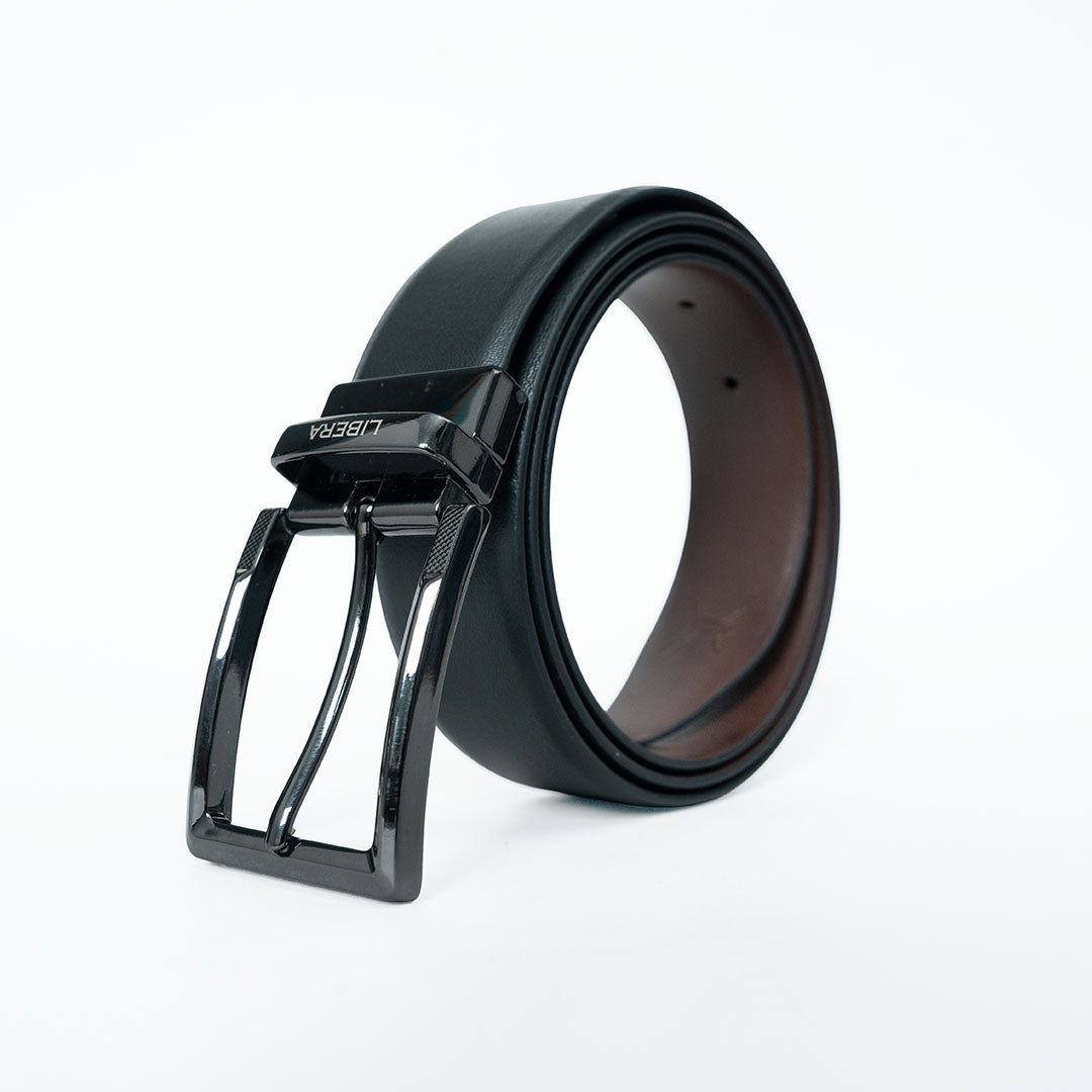 Reversible Standard Lock Belt - Black & Coffee Brown