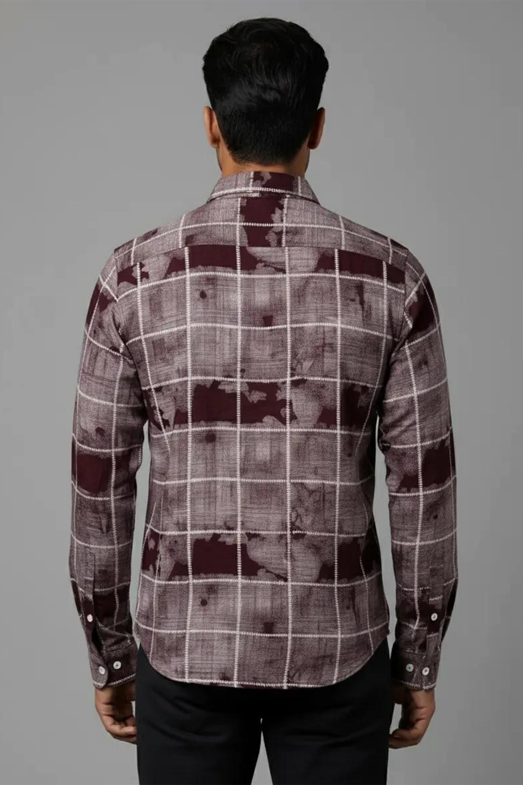 Slim Fit Printed L/S Shirt