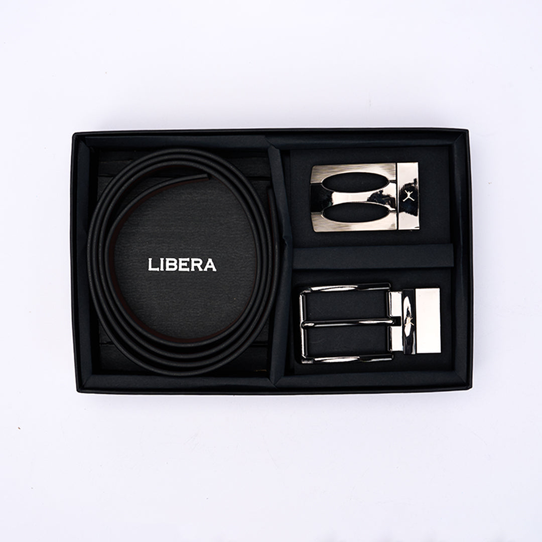 Three Piece Gift Box - Reversible Belt & Buckle