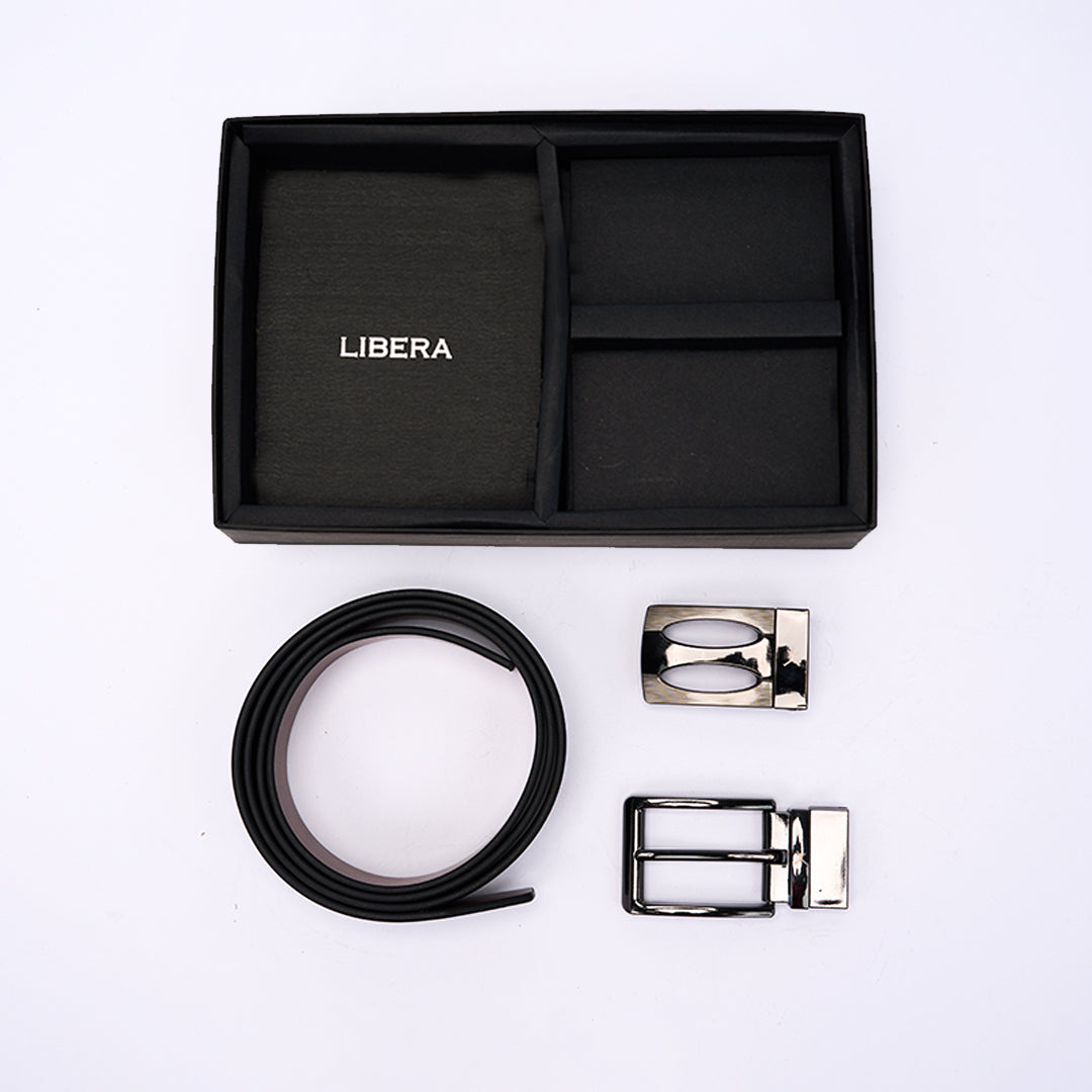 Three Piece Gift Box - Reversible Belt & Buckle