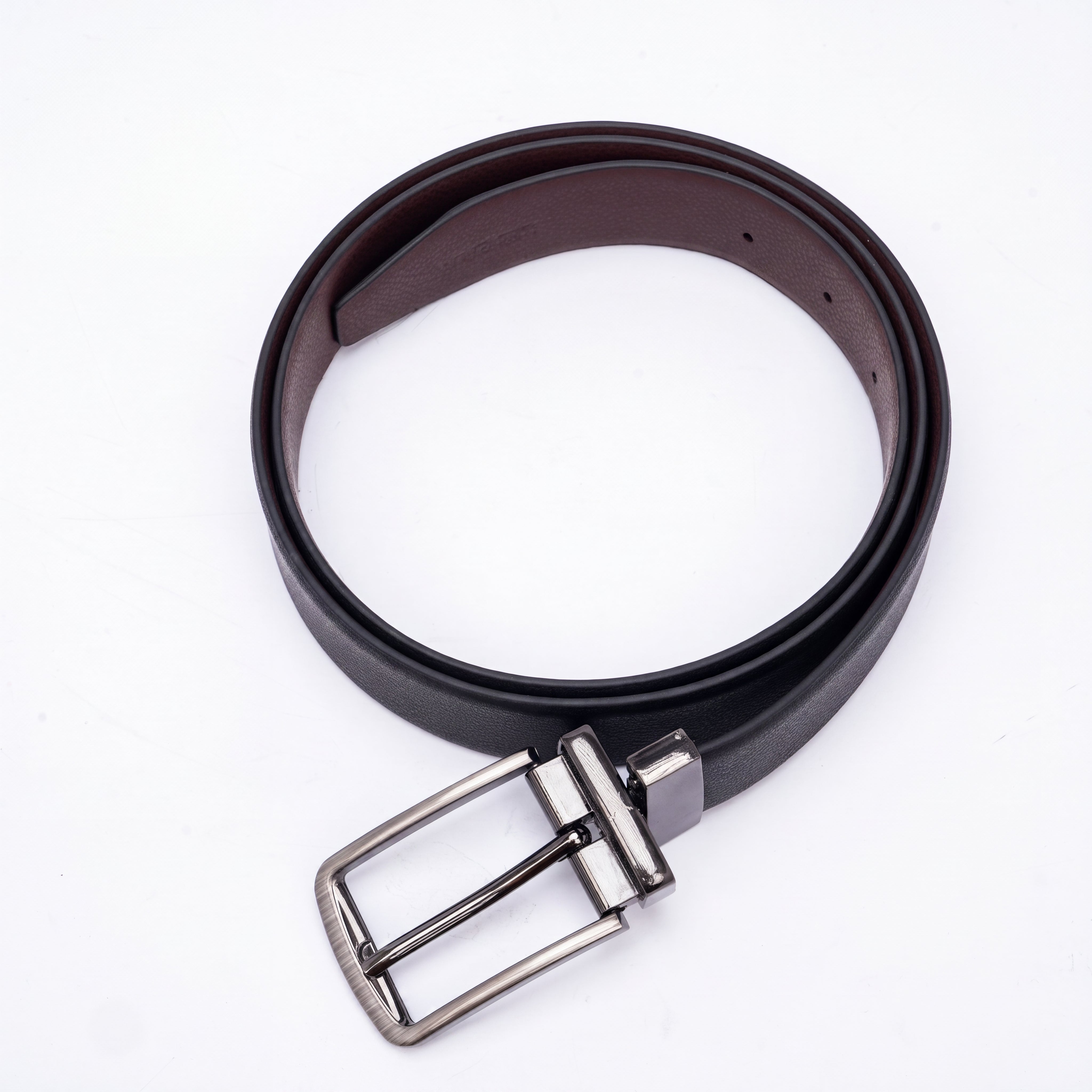 Genuine Leather Reversible Standard Lock Belt - Black | Brown
