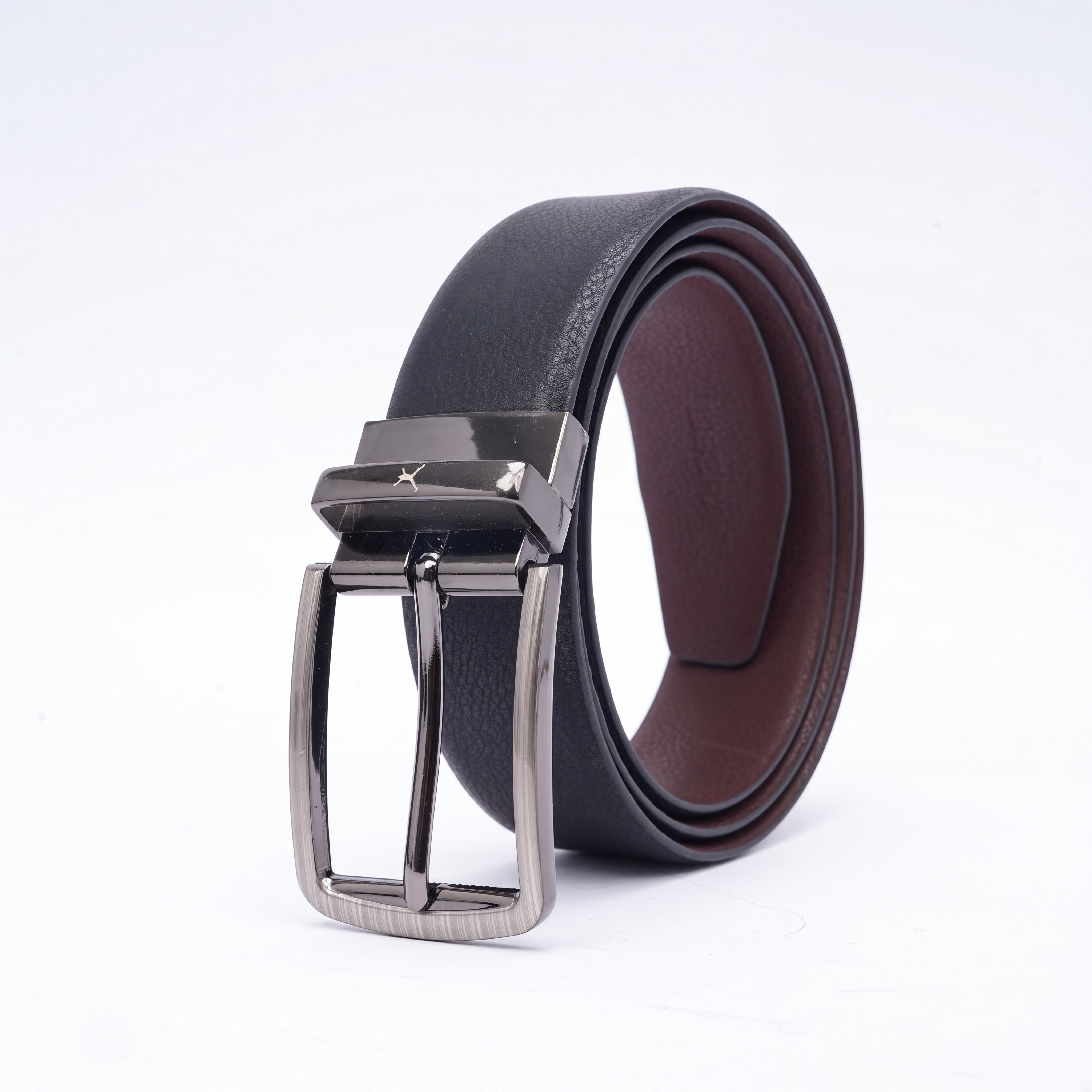 Genuine Leather Reversible Standard Lock Belt - Black | Brown