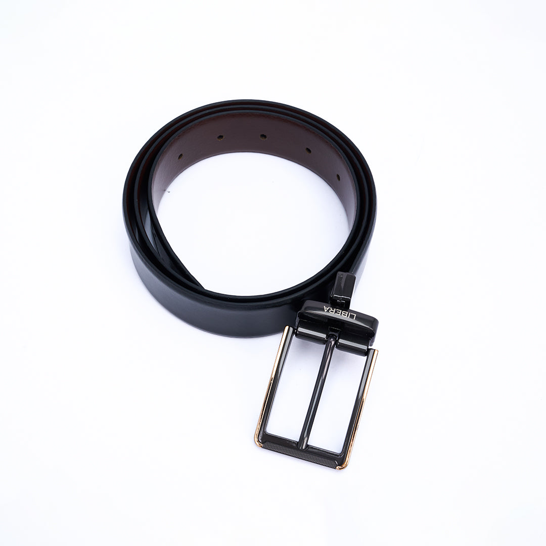 Reversible Standard Lock Belt - Black & Coffee Brown
