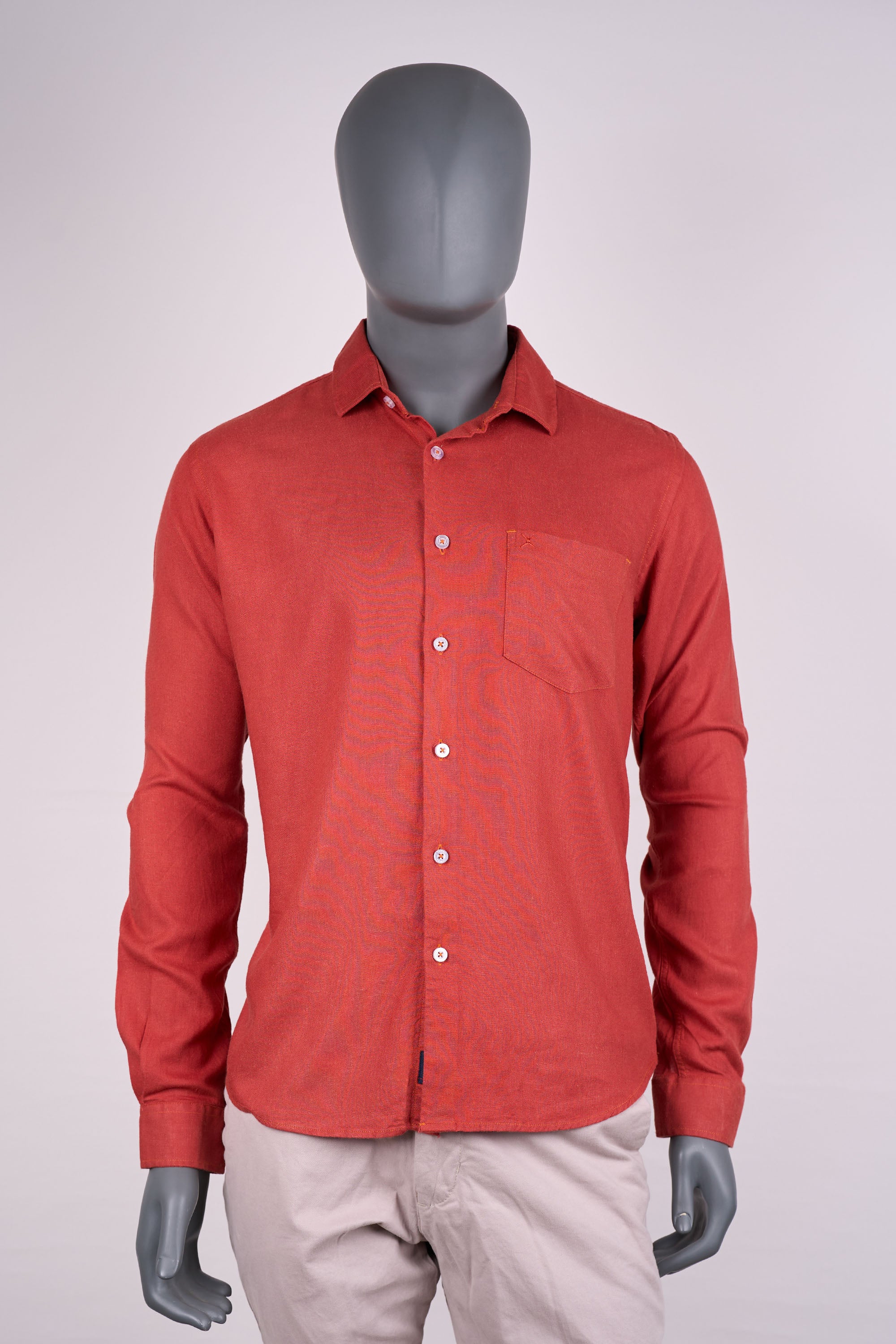 Slim Fit Printed L/S Shirt