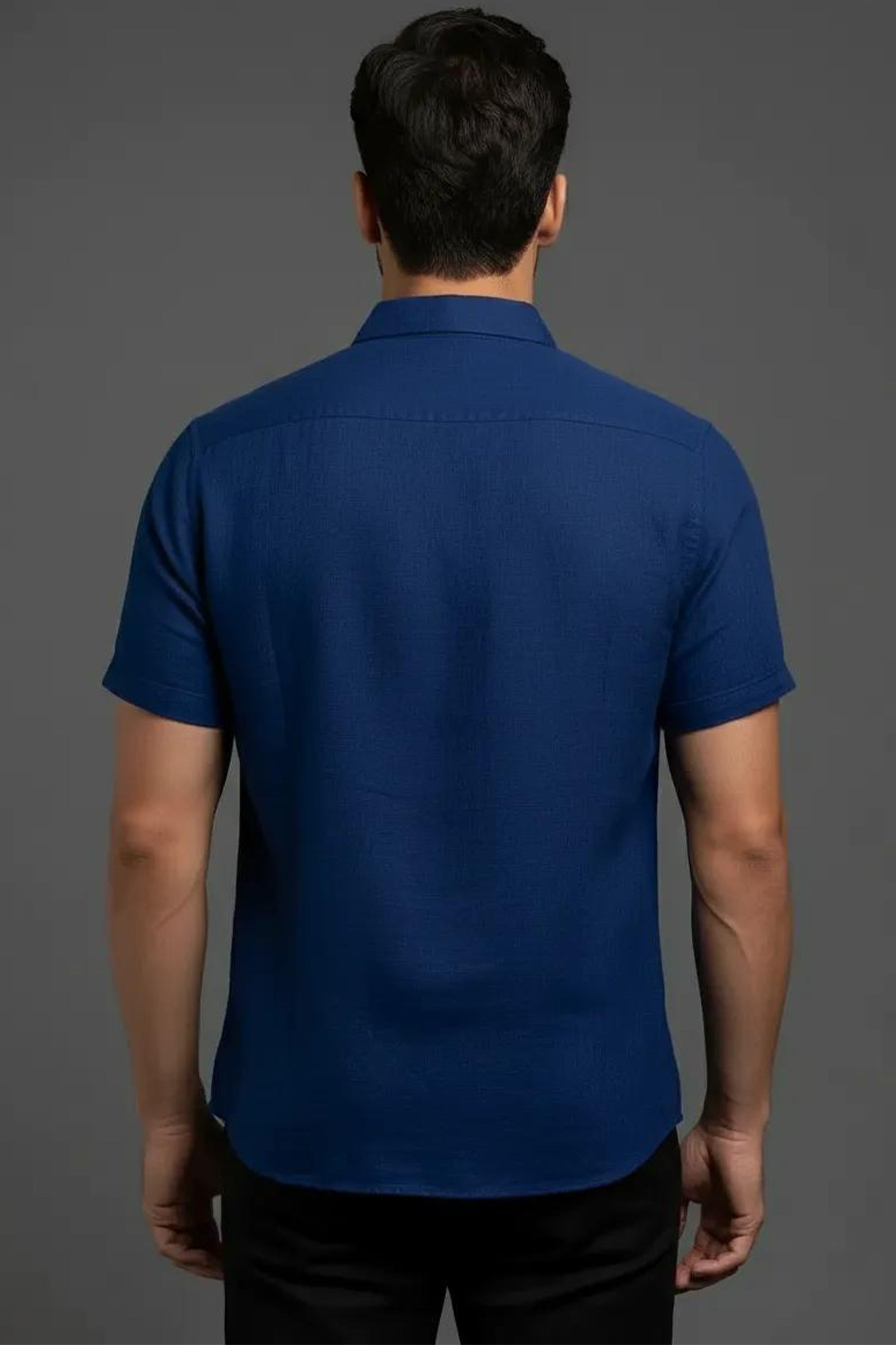 Slim Fit Plain S/S Shirt