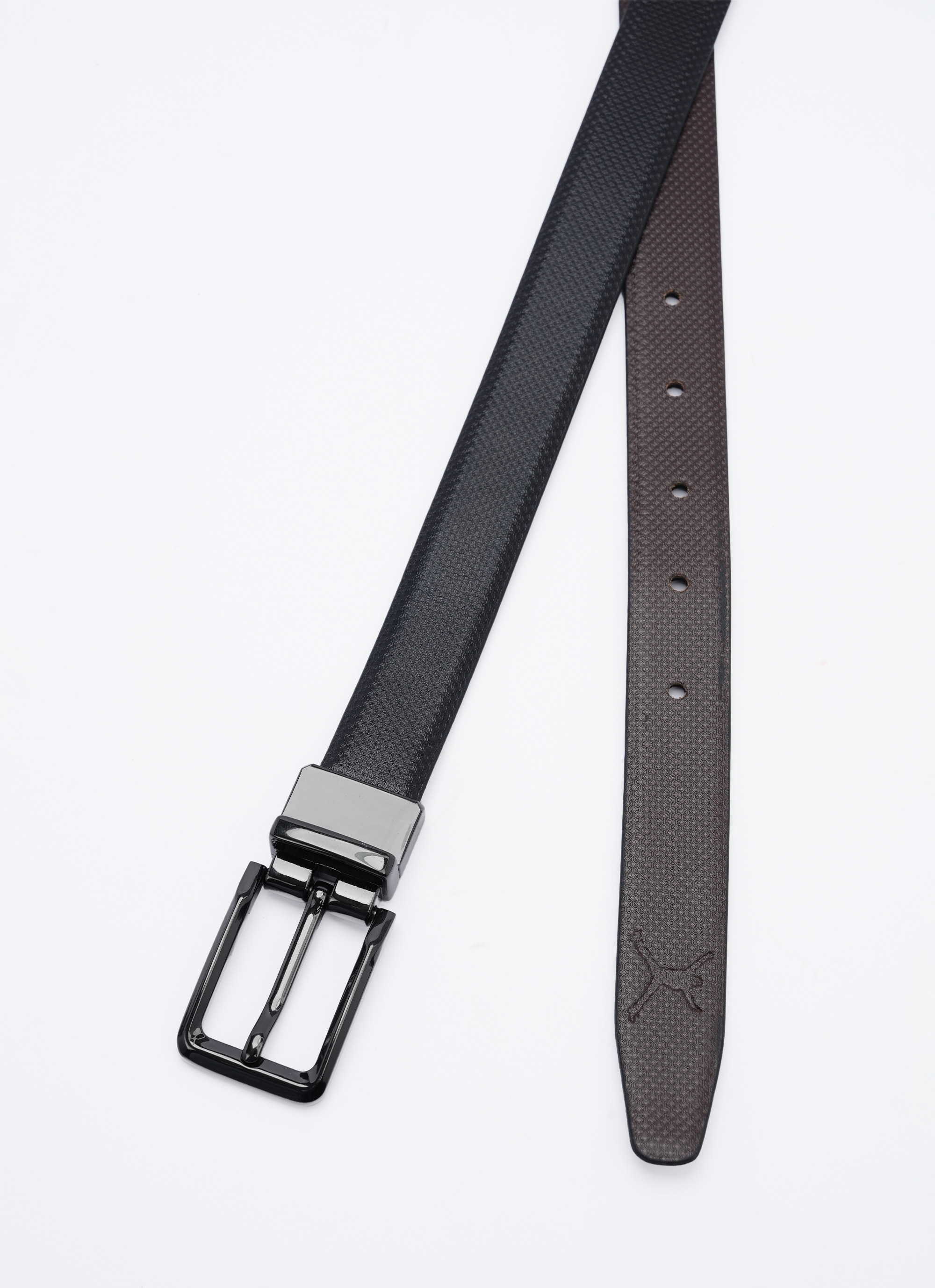 Ladies Formal Standard Lock Belt - Black | Coffee Brown