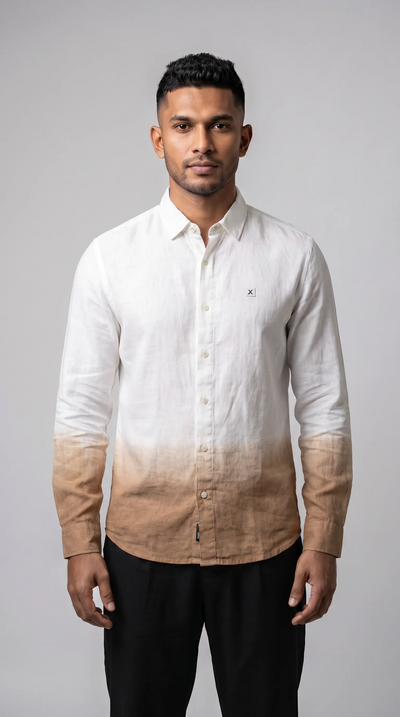 Slim Fit Printed Omri L/S Shirt