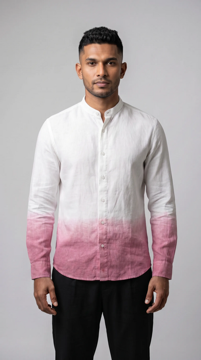 Slim Fit Printed Omri L/S Shirt