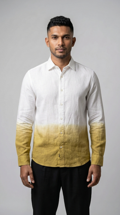 Slim Fit Printed Omri L/S Shirt