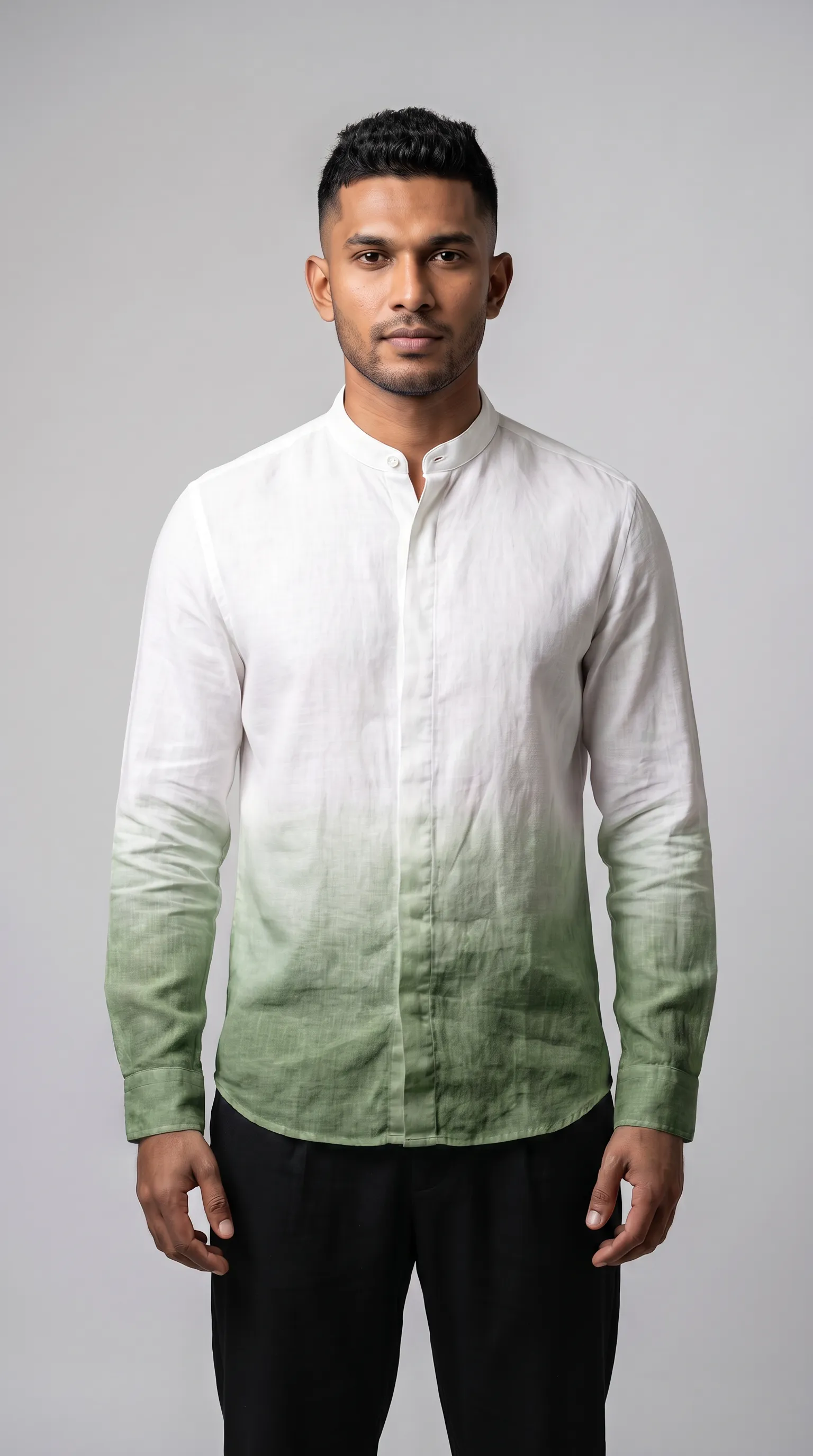 Slim Fit Printed Omri L/S Shirt