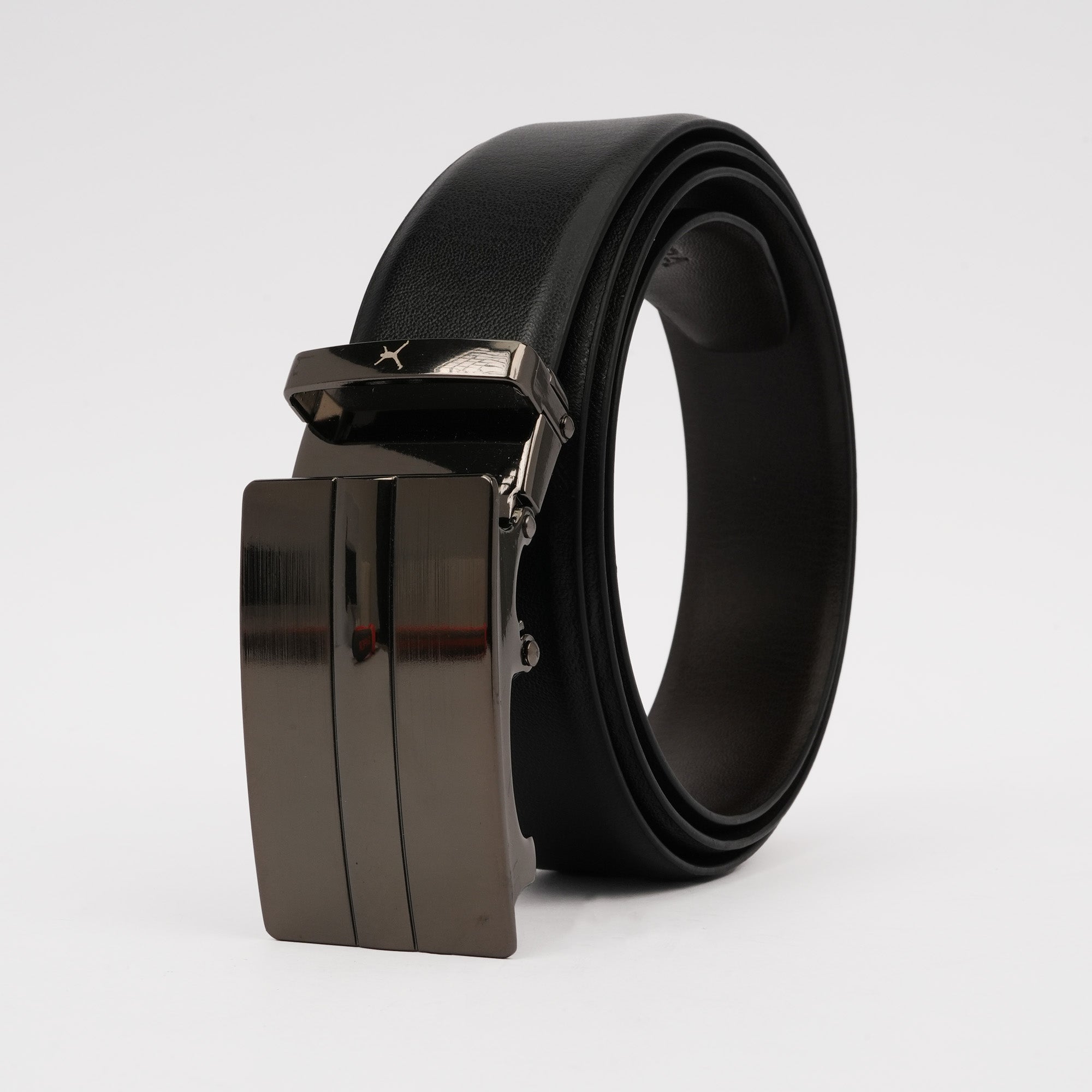 Genuine Leather Auto Lock Belt - Black | Dark Brown