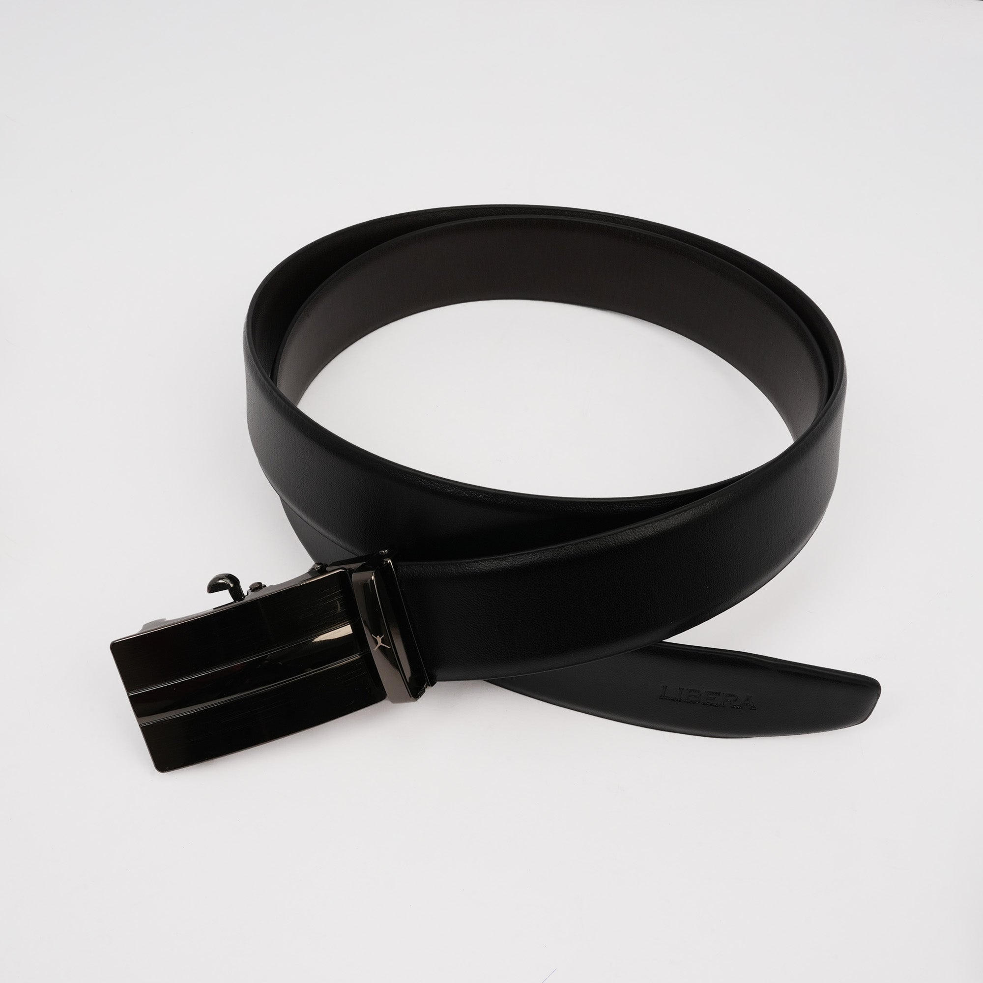 Genuine Leather Auto Lock Belt - Black | Dark Brown