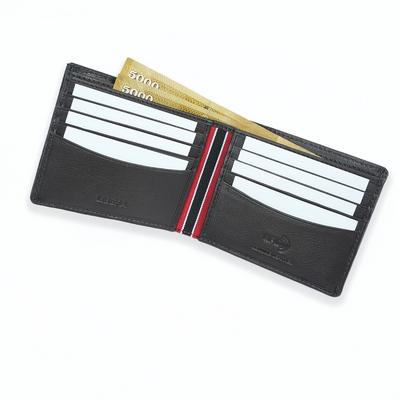 Genuine Leather RFID Stripe Edition Wallet