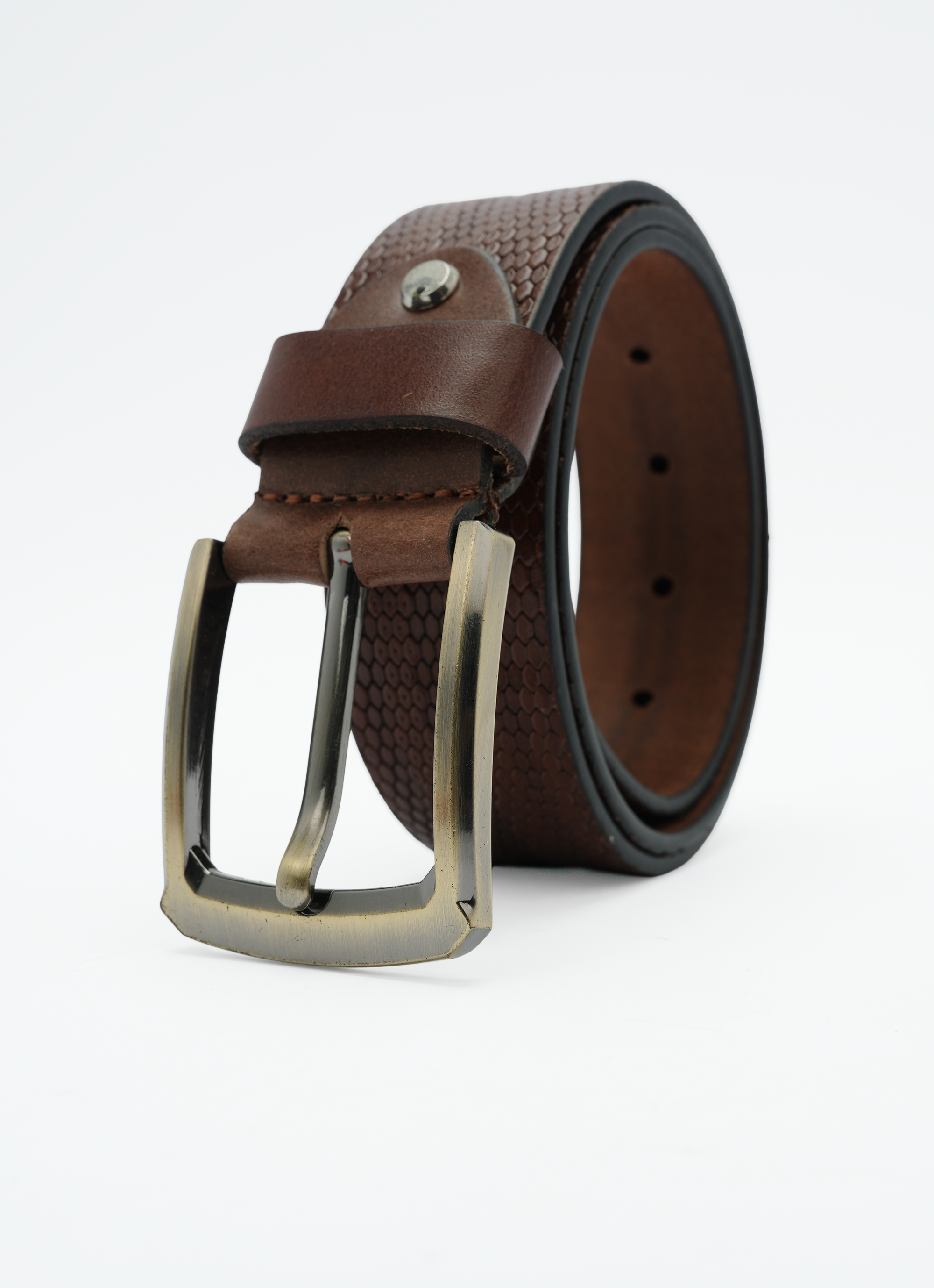 Ladies Casual Belt - Light Brown