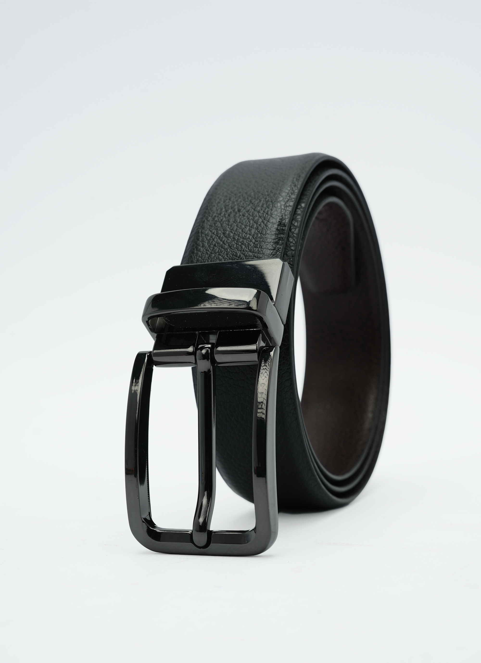 Ladies Formal Standard Lock Belt - Black | Coffee Brown